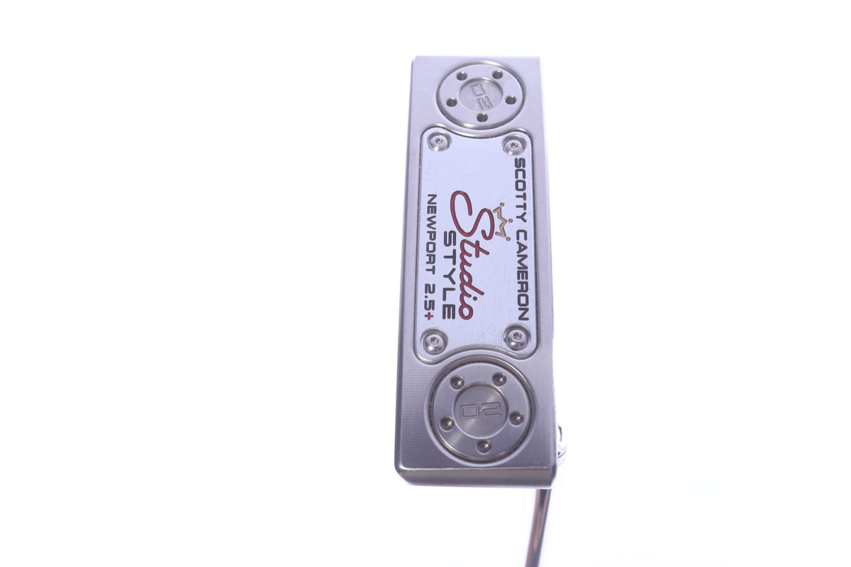 Used Titleist Scotty Cameron 2025 Studio Style Newport 2.5 Plus Putter - Right-Handed - 33 in - Blade-Next Round