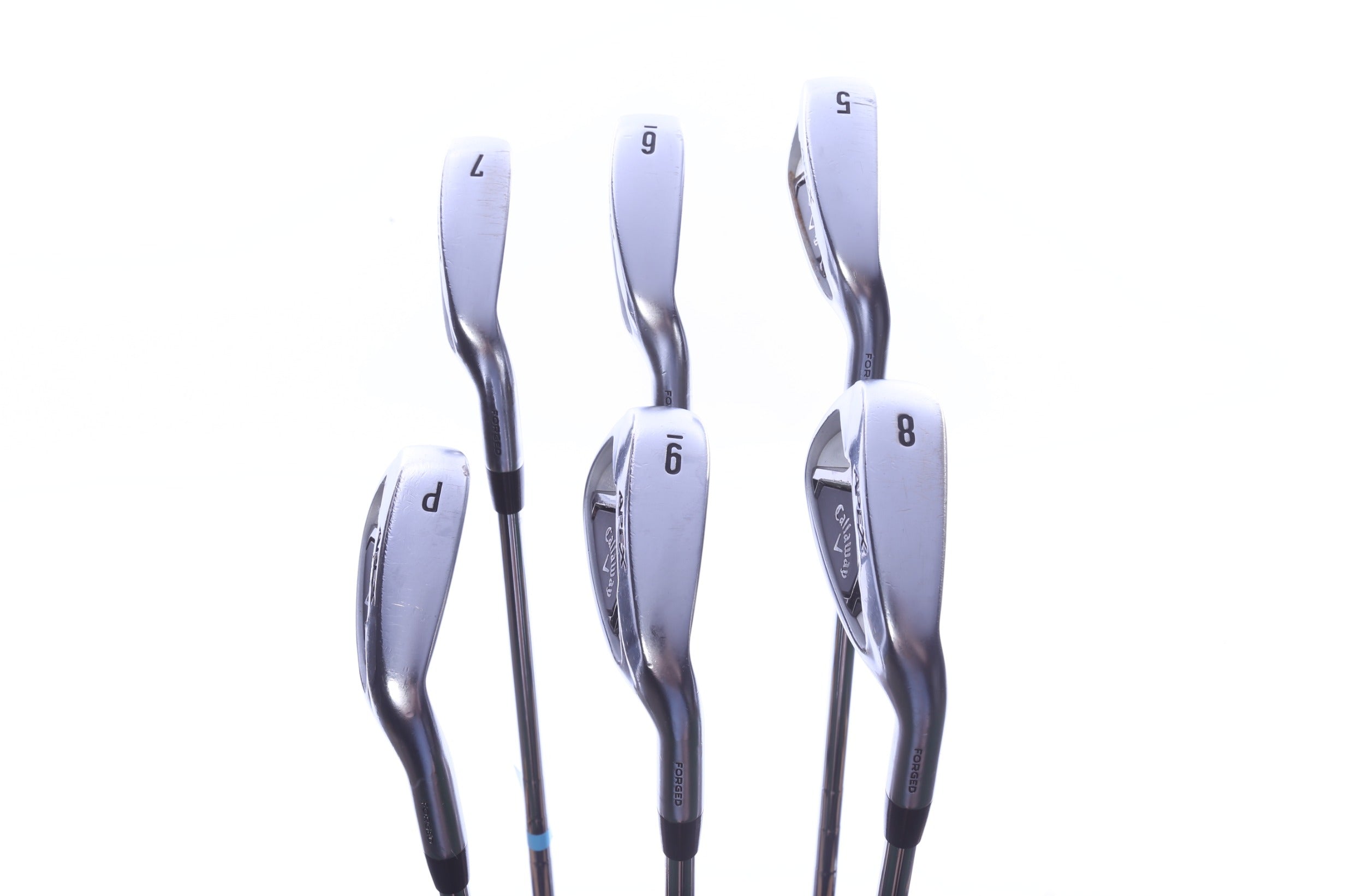 Used Callaway Apex DCB Iron Set - Right-Handed - 5-PW - Stiff Flex-Next Round
