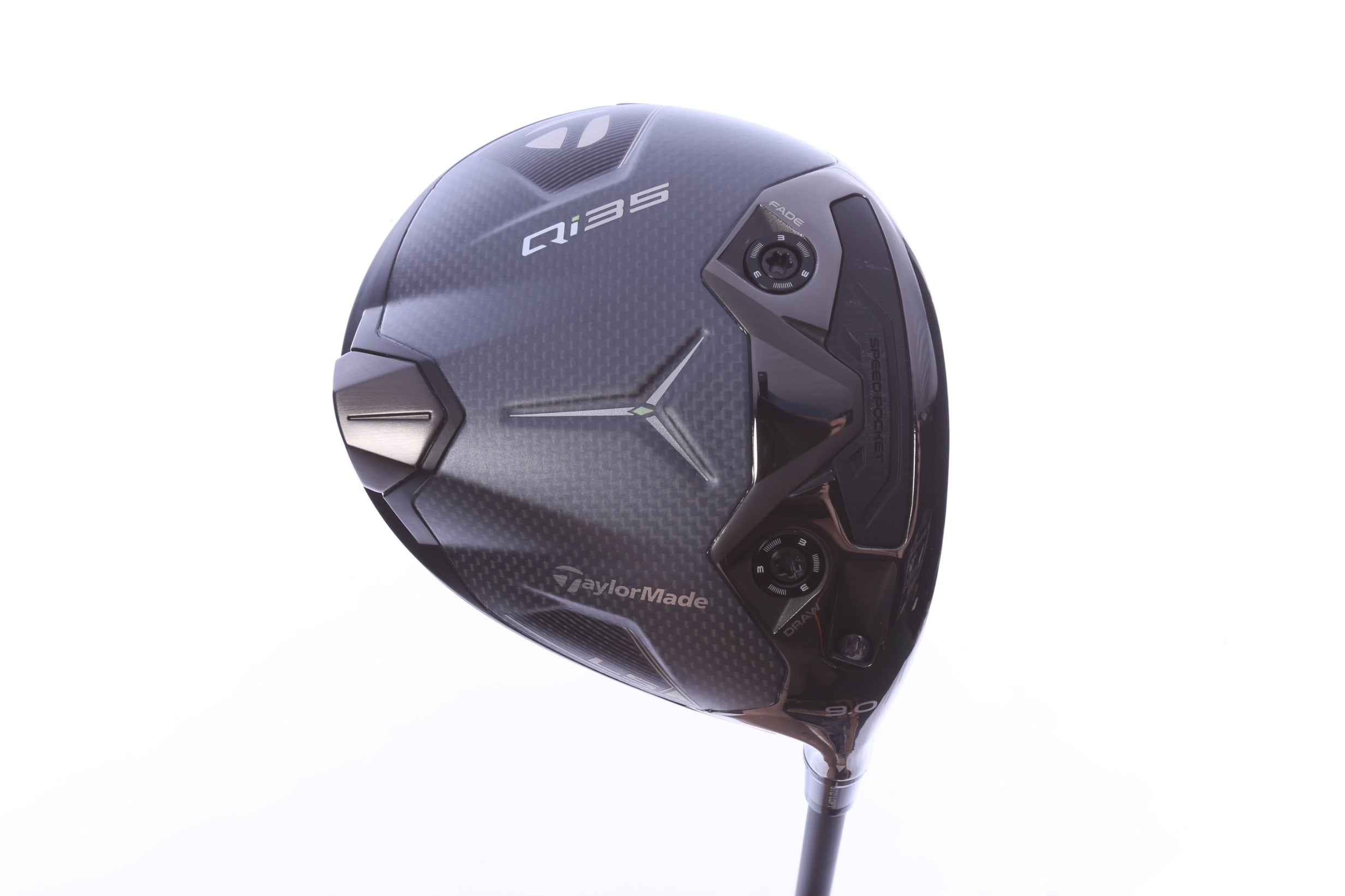Used TaylorMade Qi35 LS Driver - 9 Degrees - Extra Stiff Flex Mitsubishi Kai'li Dark Wave Blue CB - Right-Handed-Next Round