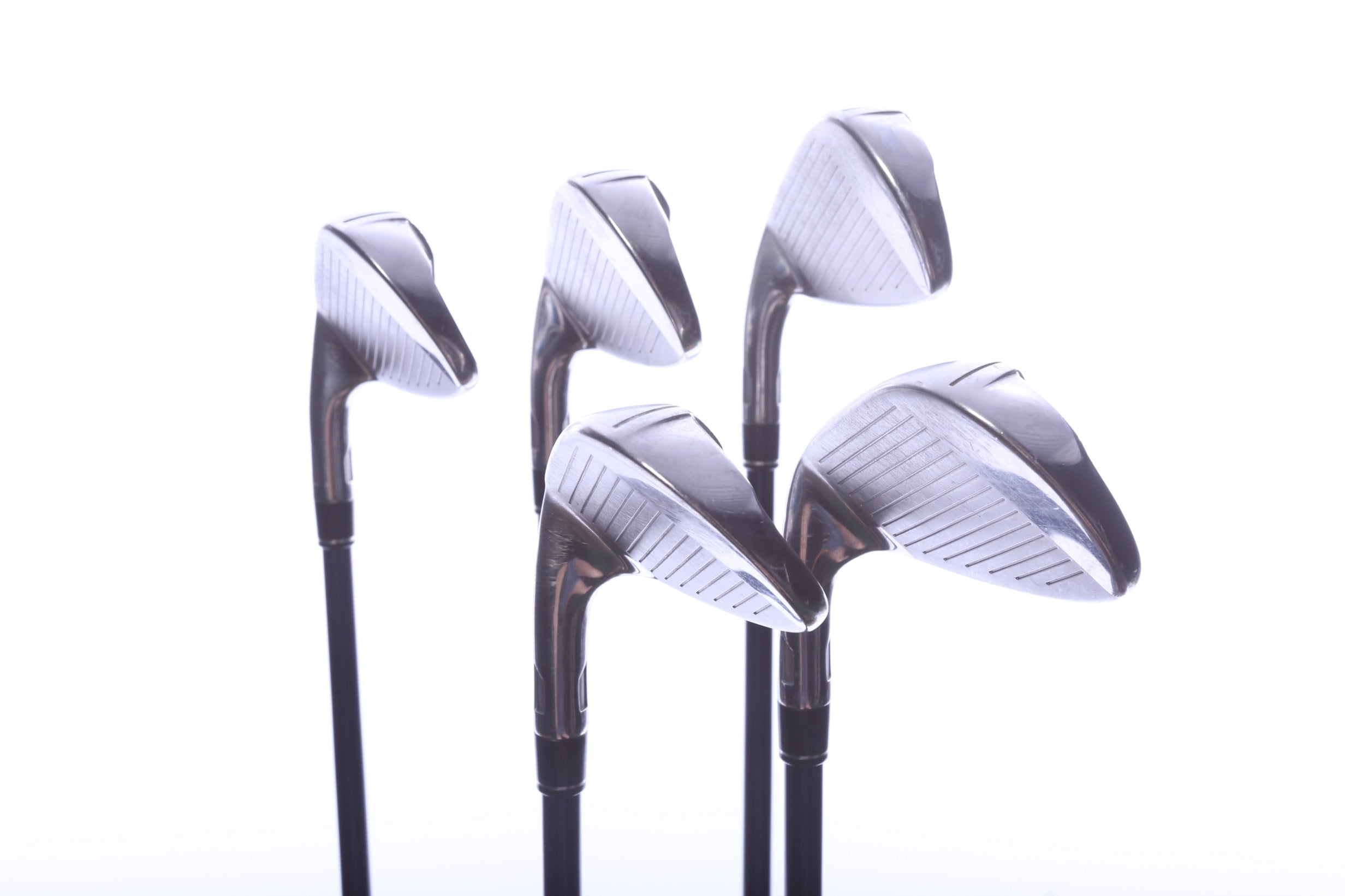 Used TaylorMade SIM MAX OS Iron Set - Right-Handed - 7-PW, AW - Seniors Flex