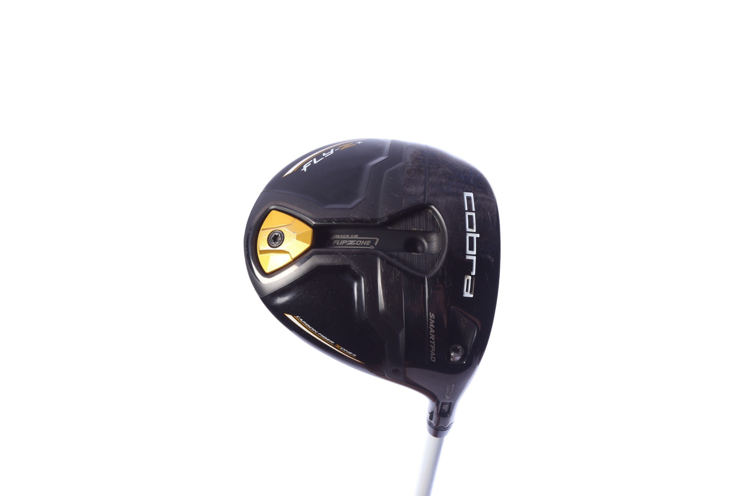 Used Cobra Fly-Z+ Driver - 10 Degrees - Extra Stiff Flex Grafalloy Blue - Right-Handed