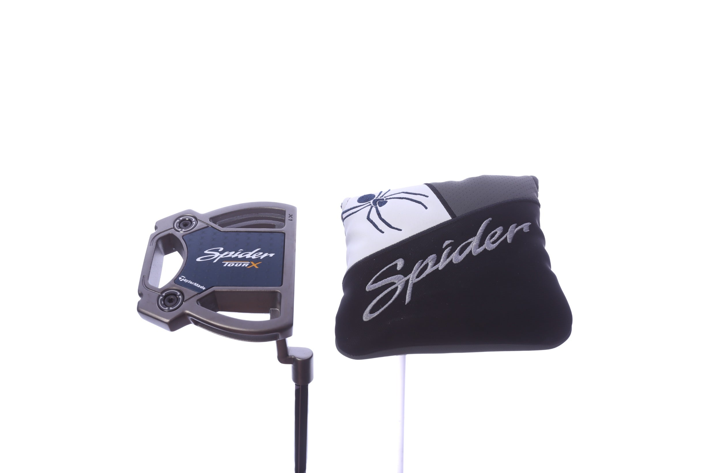 Used TaylorMade Spider Tour X L Neck Putter - Right-Handed - 33.5 in - Mallet