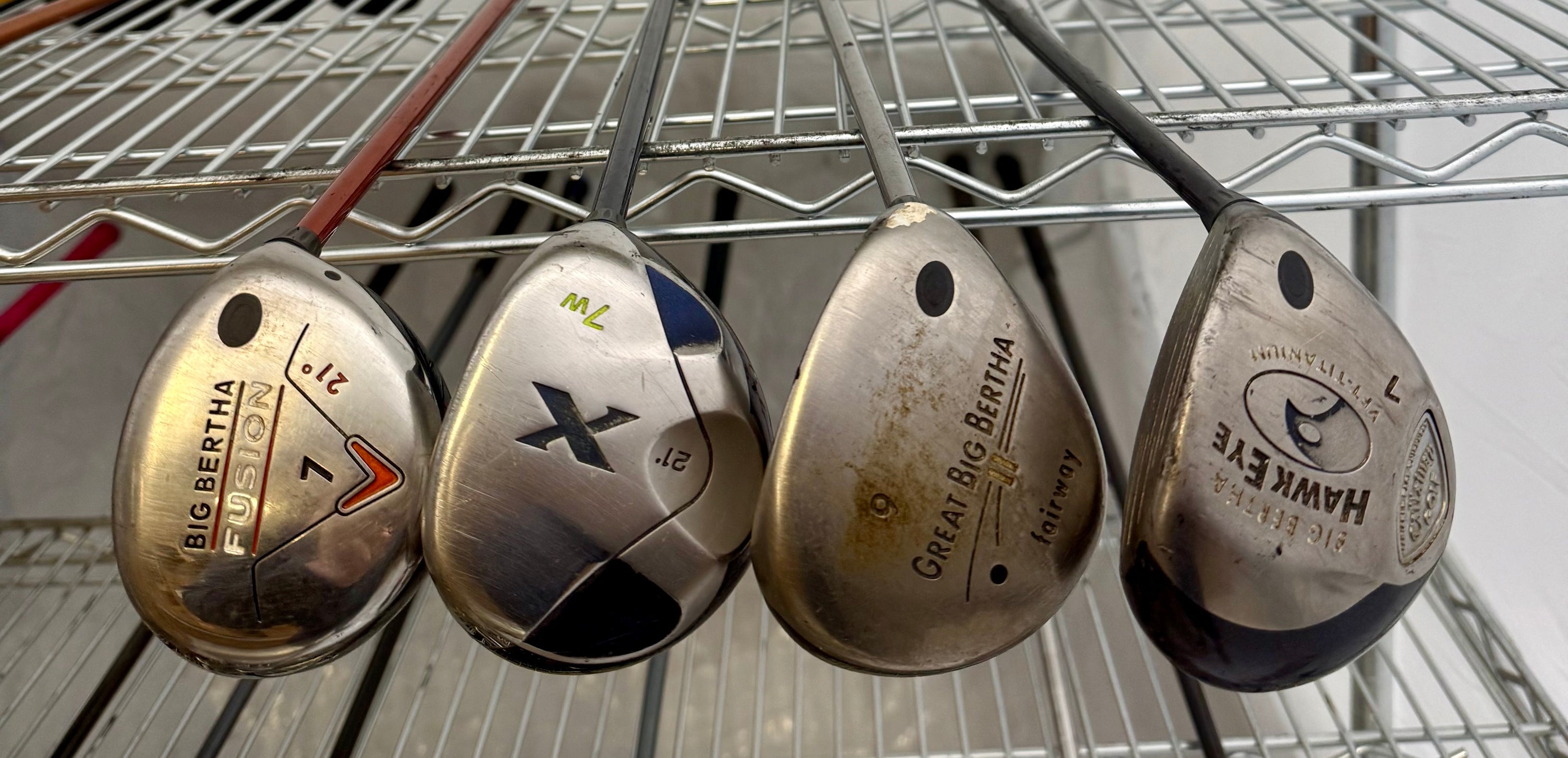 Wholesale Lot of 30 Golf Clubs - Callaway Fairway Woods-Next Round