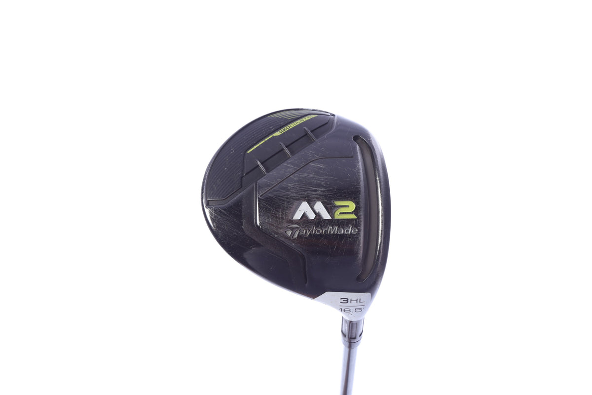 Used TaylorMade M2 2017 3HL Wood - Right-Handed - 16.5 Degrees - Stiff Flex