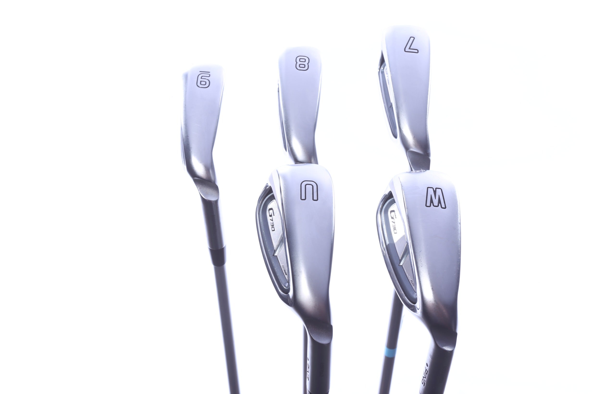 Used Ping G730 Iron Set - Right-Handed - 7-PW, UW - Seniors Flex