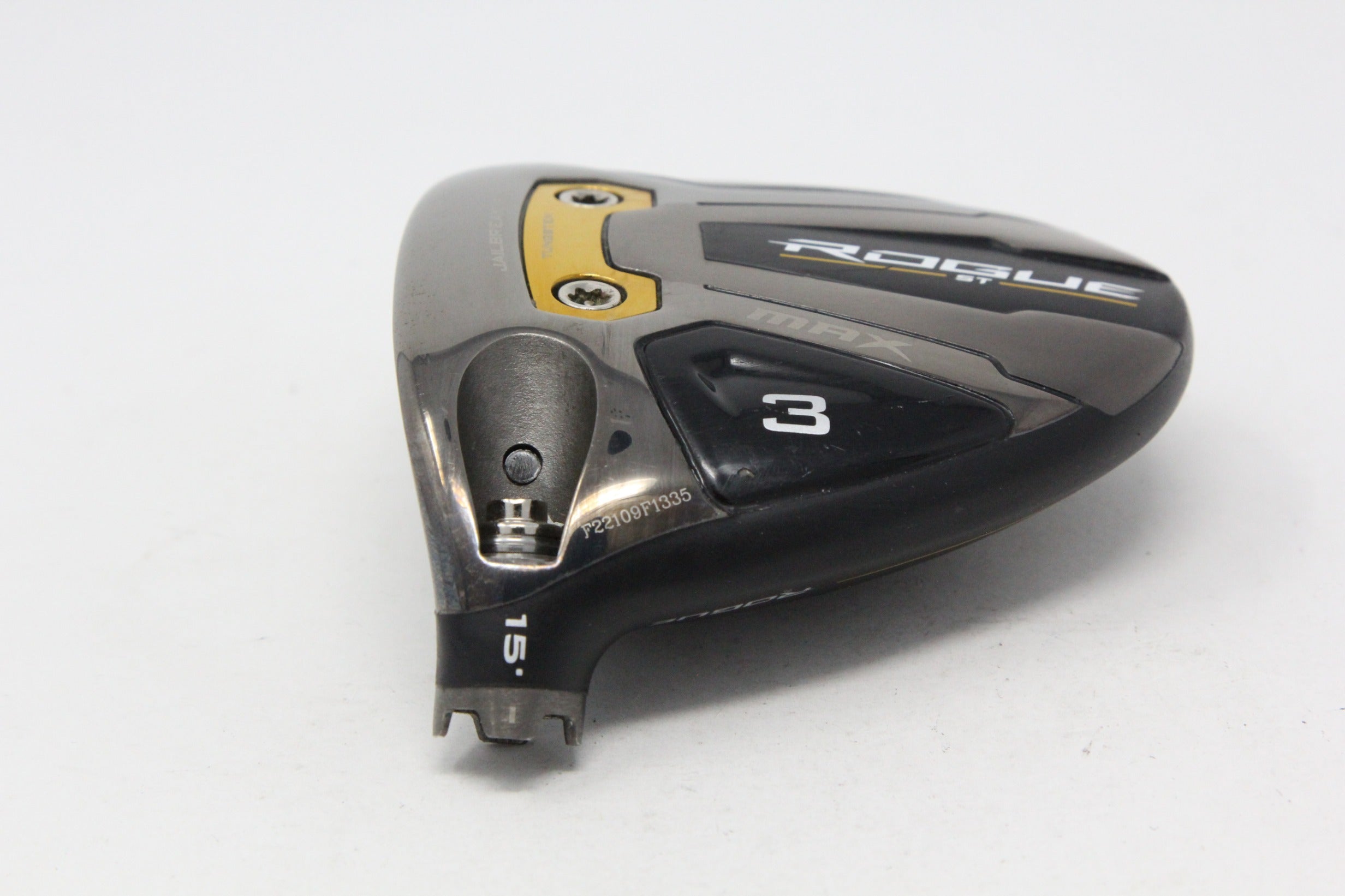 Used Callaway Rogue ST MAX 3-Wood - HEAD ONLY - Left-Handed - 15 Degrees-Next Round