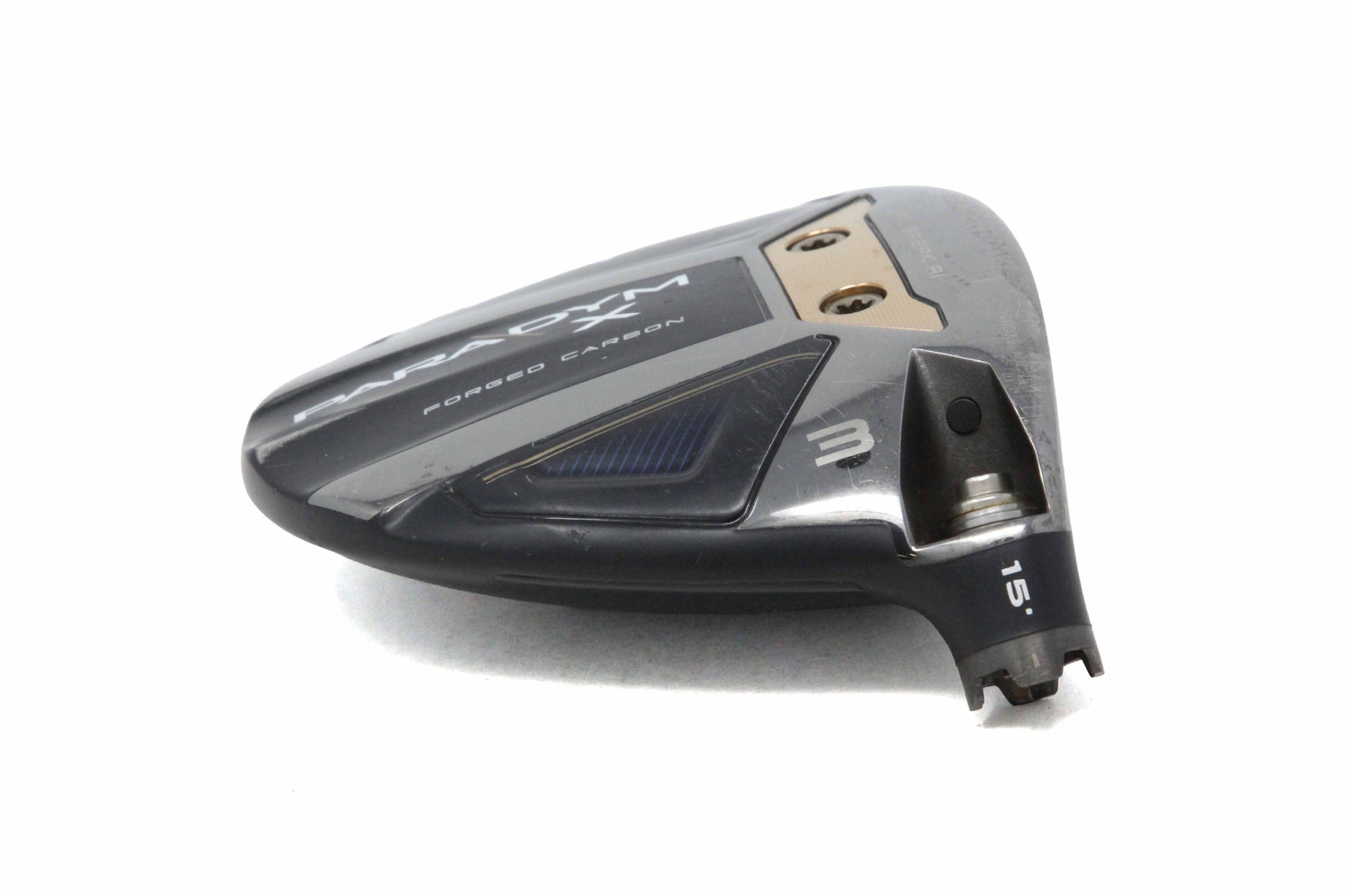 Used Callaway Paradym 3-Wood - HEAD ONLY - Right-Handed - 15 Degrees