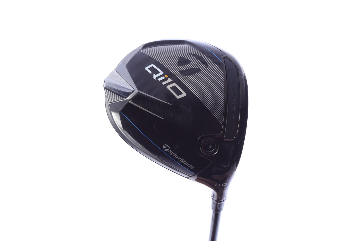 Used TaylorMade Qi10 Driver - 8 Degrees - Extra Stiff Flex Project X HZRDUS SMOKE Blue RDX - Right-Handed