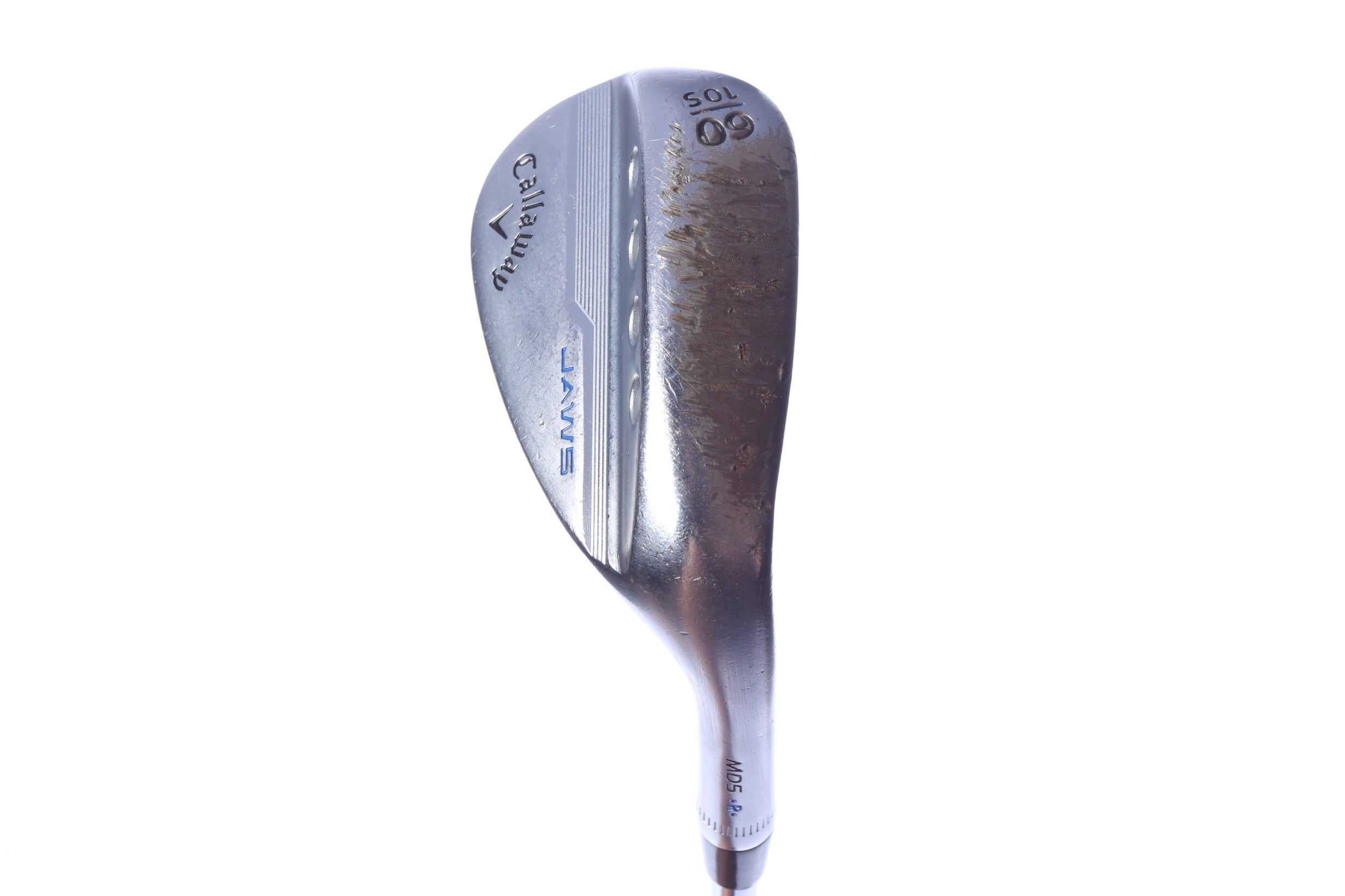 Used Callaway JAWS MD5 Chrome Lob Wedge - Right-Handed - 60 Degrees - Stiff Flex