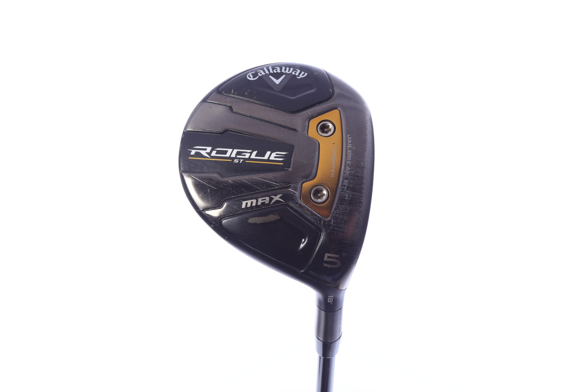 Used Callaway Rogue ST MAX 5-Wood - Right-Handed - 18 Degrees - Stiff Flex-Next Round