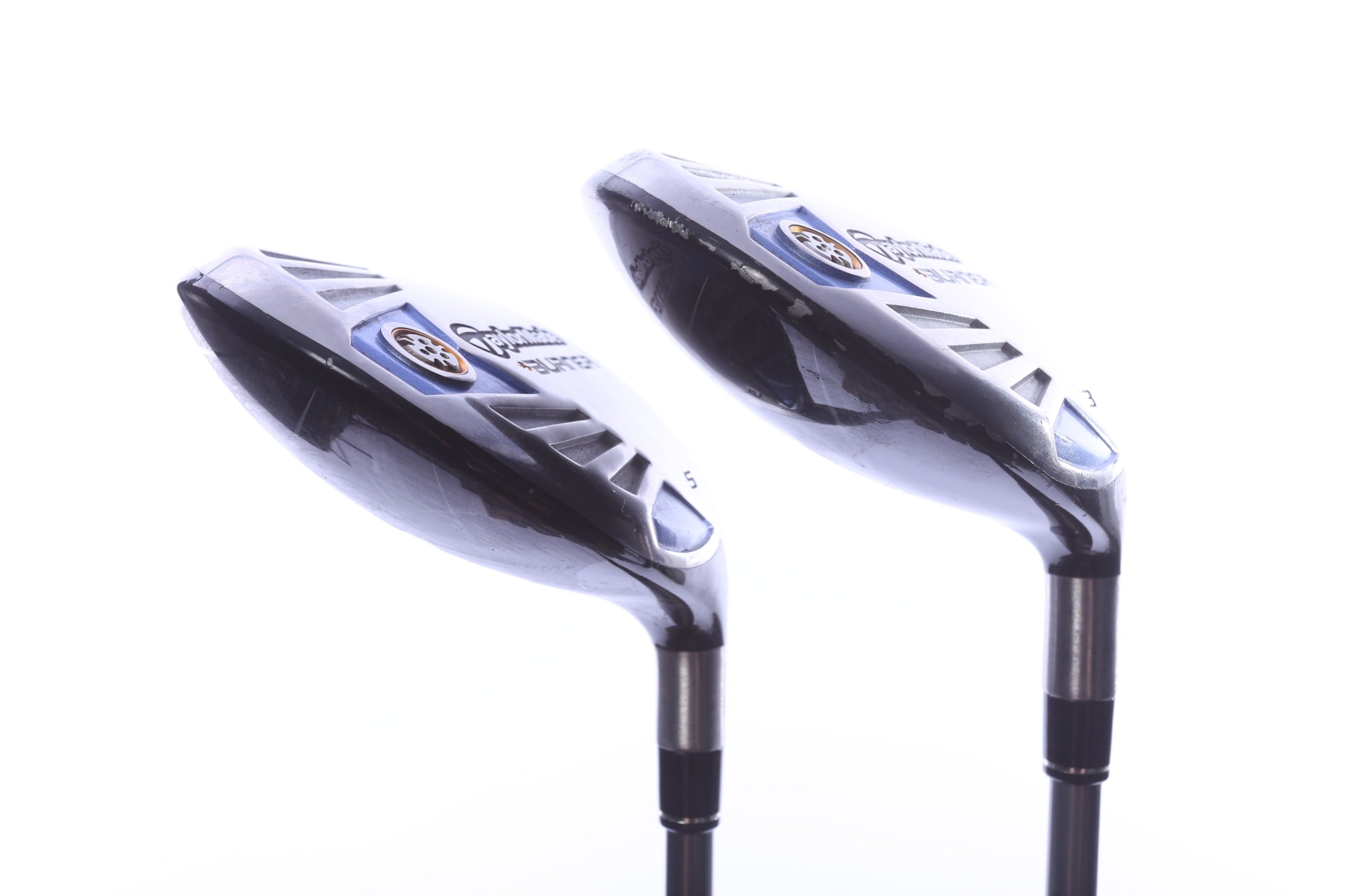 Used TaylorMade Burner Steel Wood Set - Right-Handed - 3W, 5W - Ladies Flex