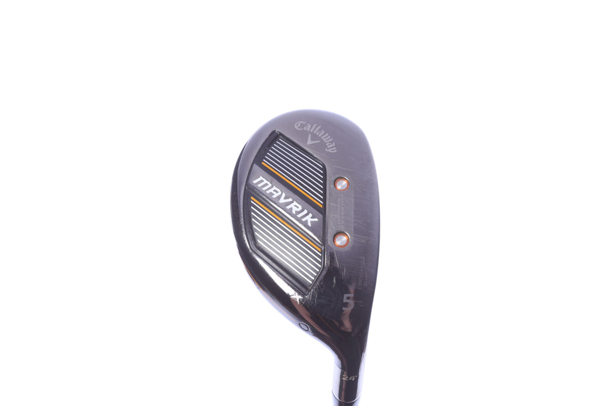 Used Callaway Mavrik Max 5H Hybrid - Right-Handed - 24 Degrees - Seniors Flex