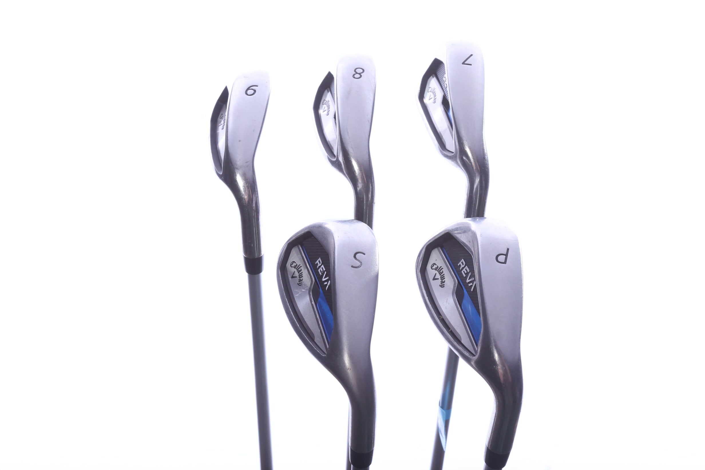 Used Callaway REVA Iron Set - Right-Handed - 7-PW, SW - Ladies Flex