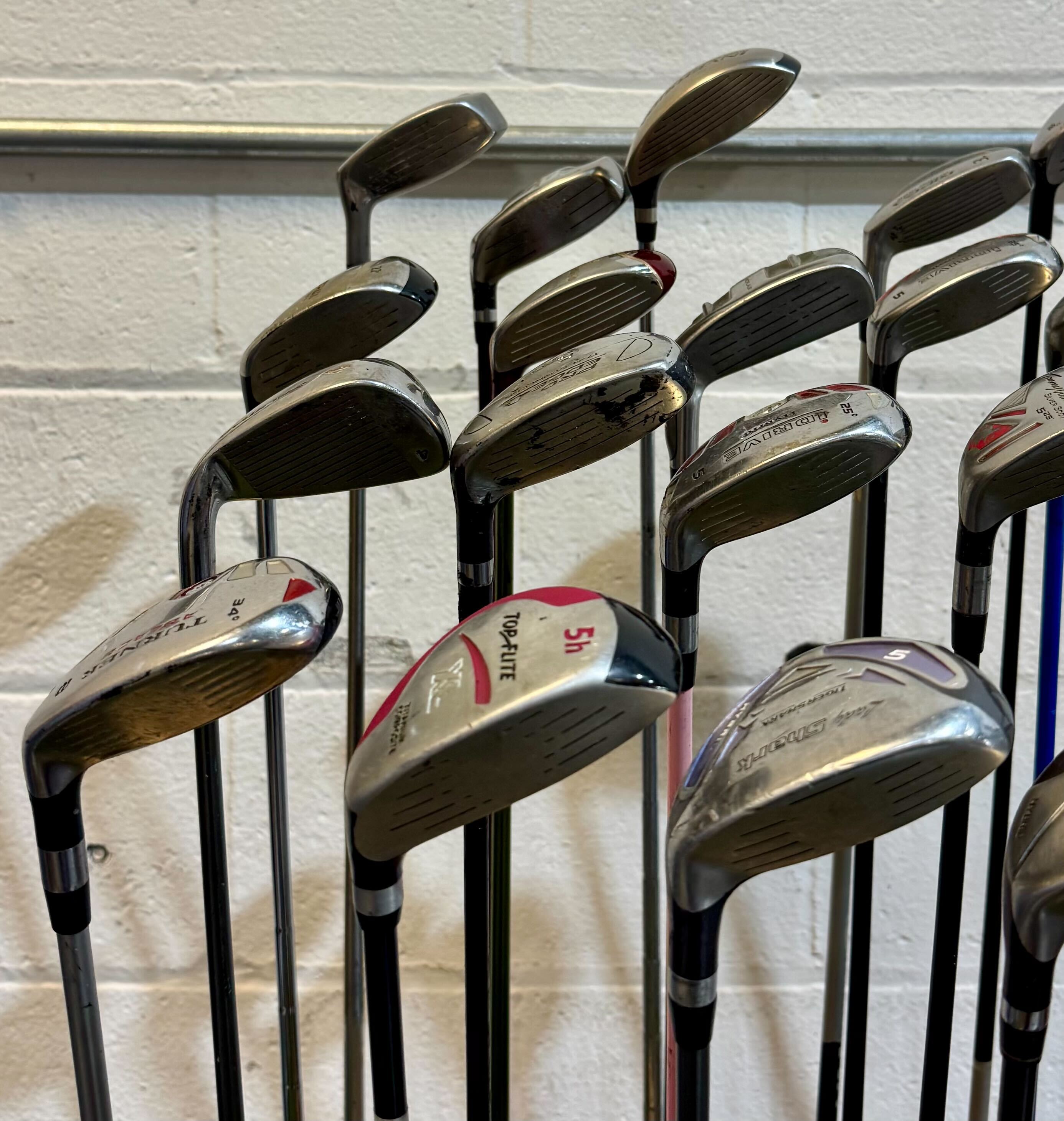 Wholesale Lot of 35 Golf Clubs - Assorted Hybrids
