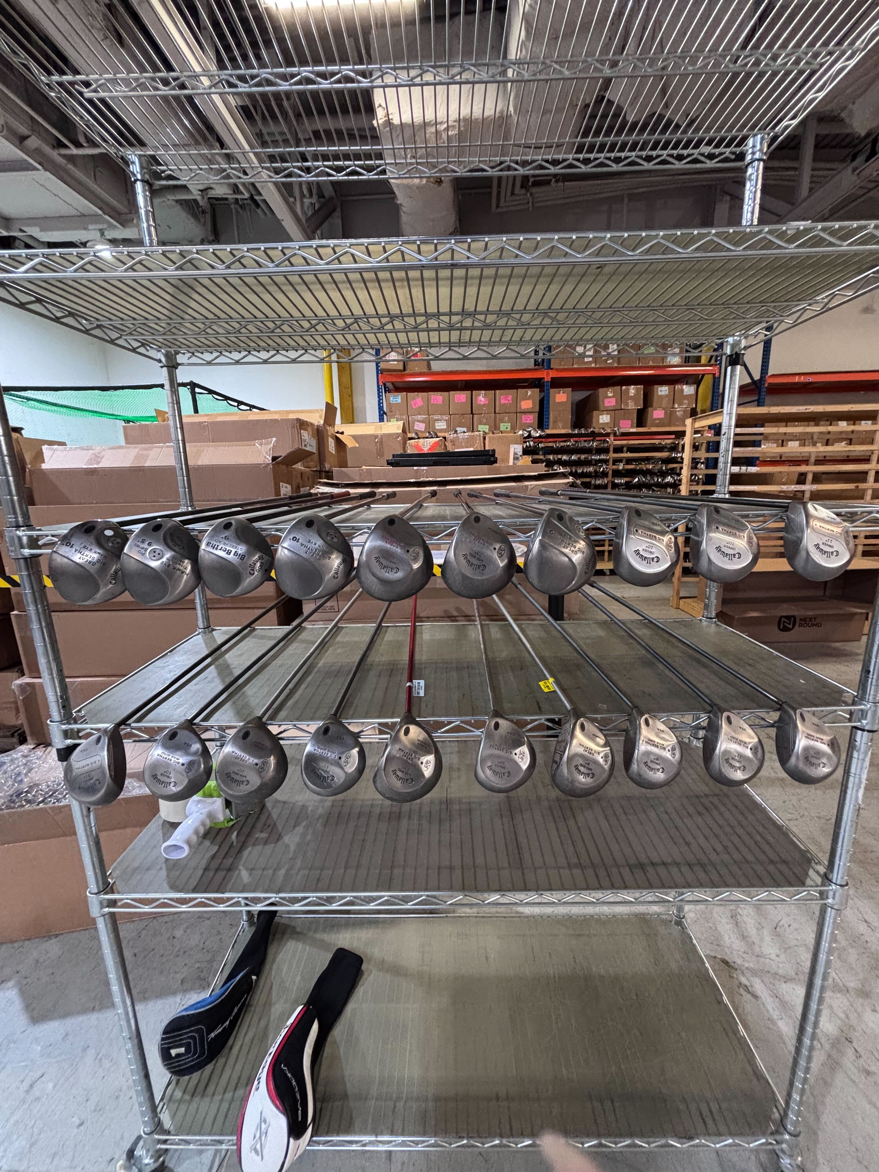 Wholesale Lot 20 Golf Clubs - Callaway Drivers-Next Round