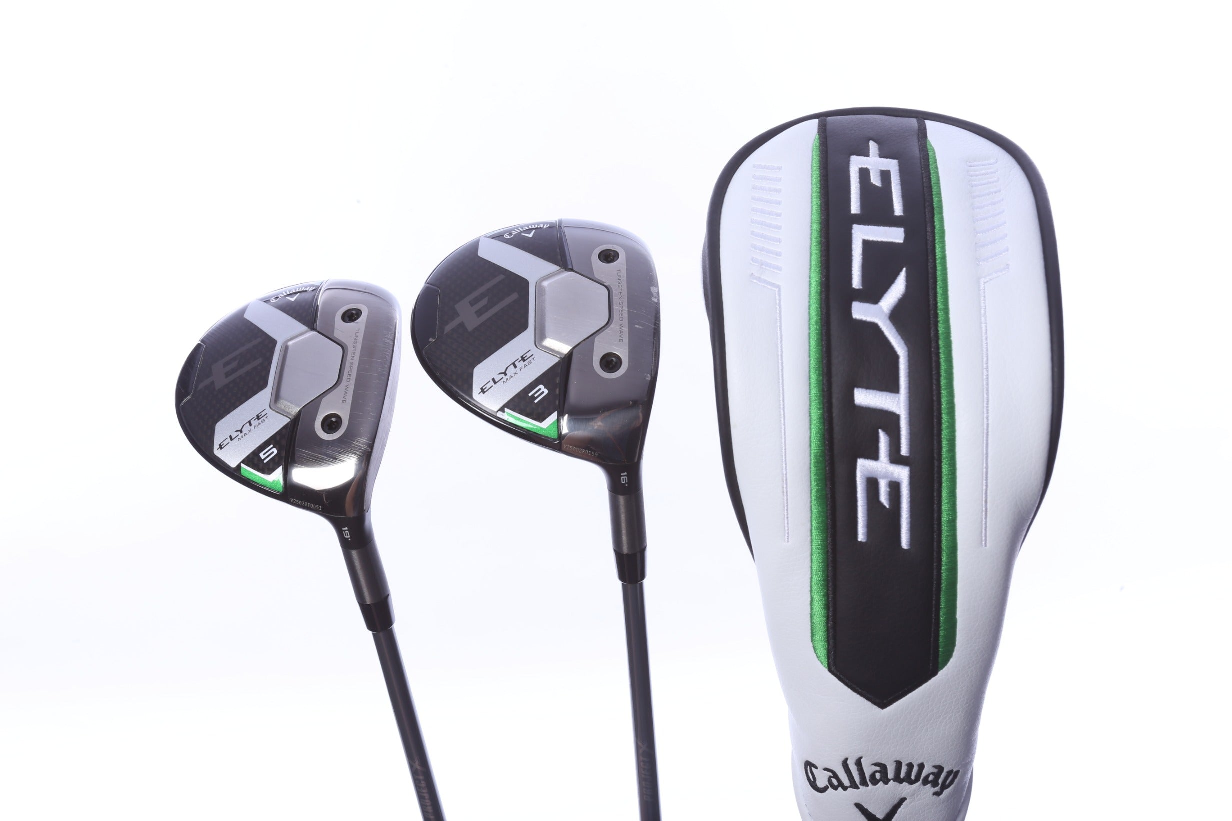 Used Callaway Elyte Max Fast Wood Set - Right-Handed - 3W, 5W - Regular Flex-Next Round