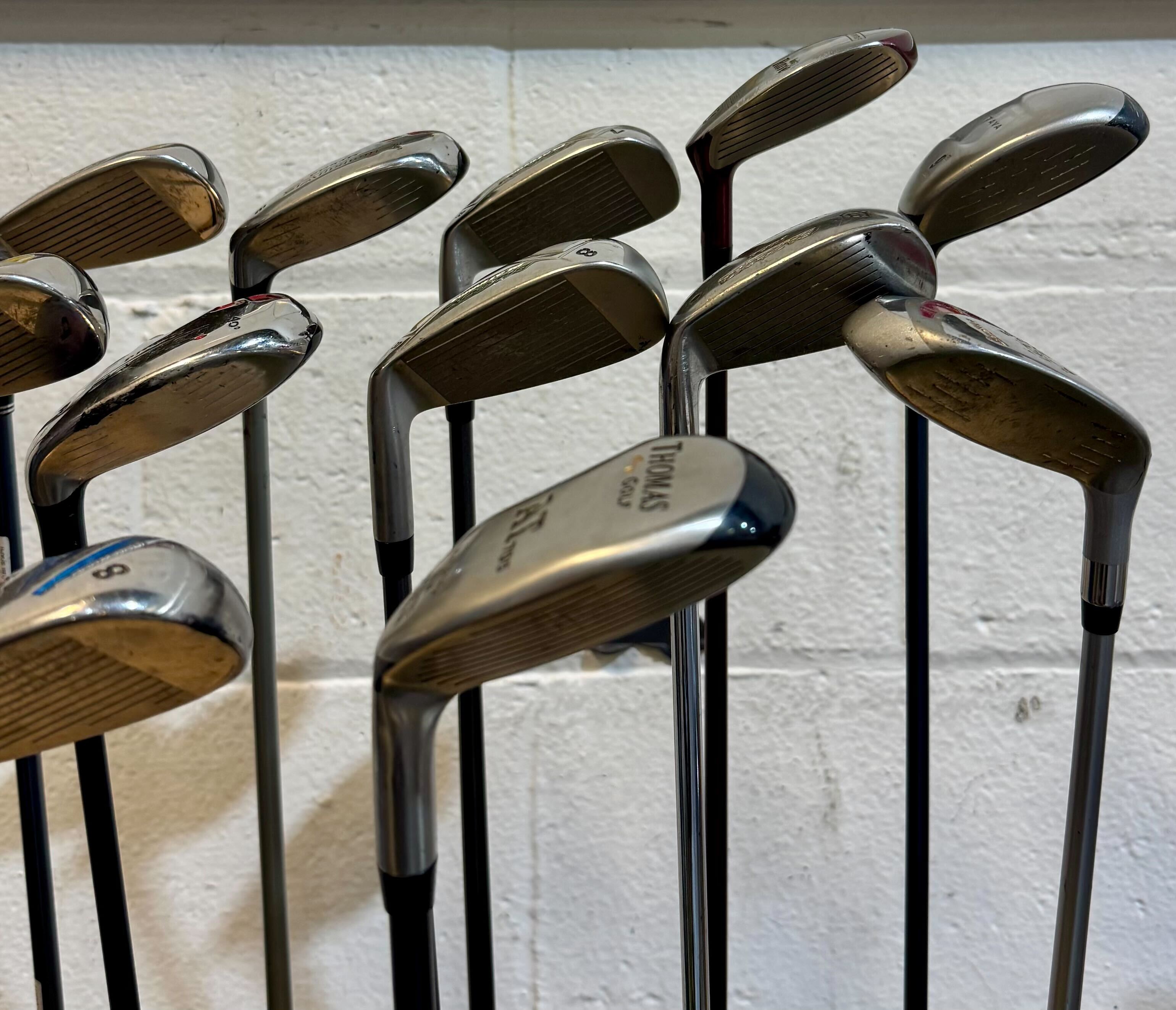 Wholesale Lot of 40 Golf Clubs - Assorted Hybrids-Next Round
