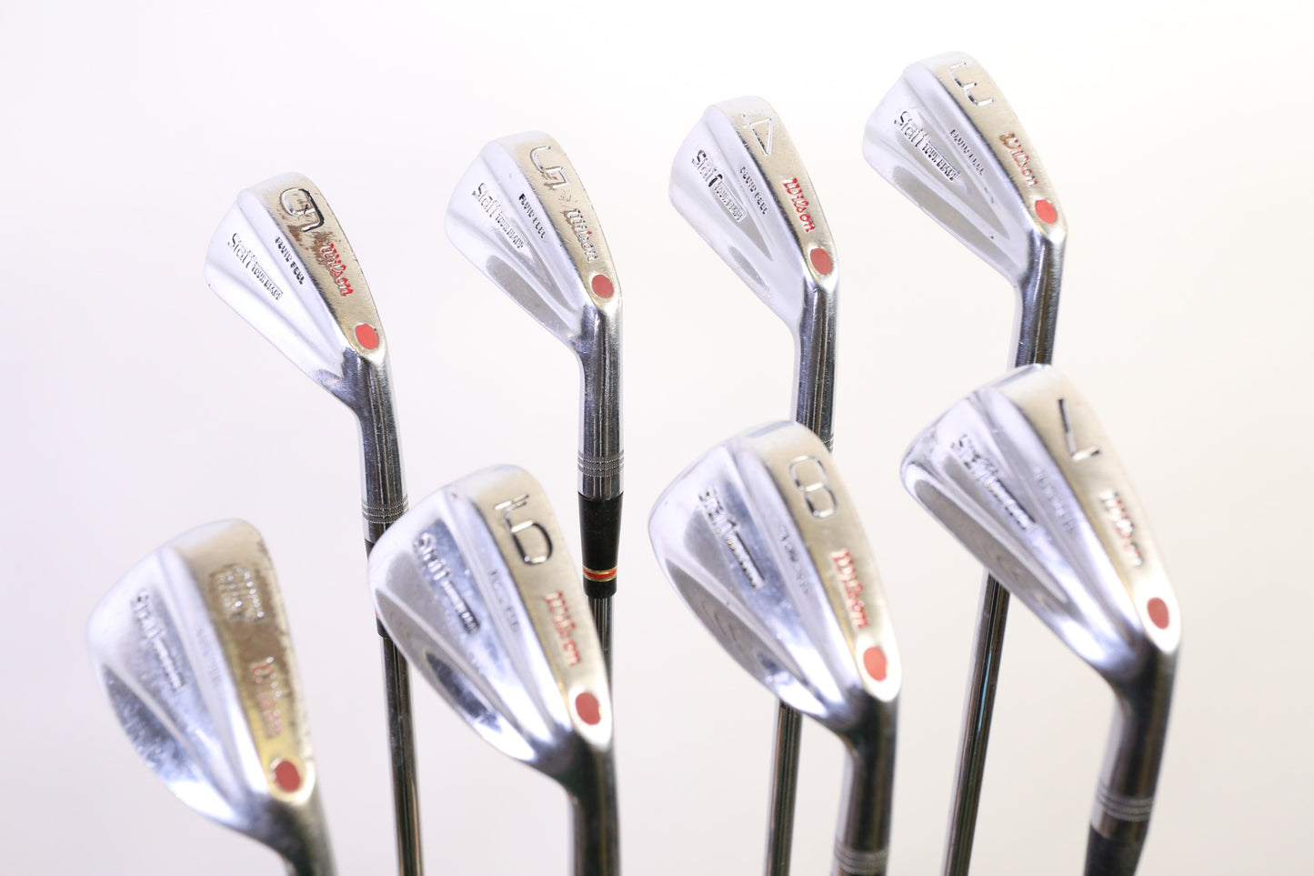 Used Wilson STAFF TOUR BLADE Iron Set - Right-Handed - 3-PW - Regular Flex-Next Round
