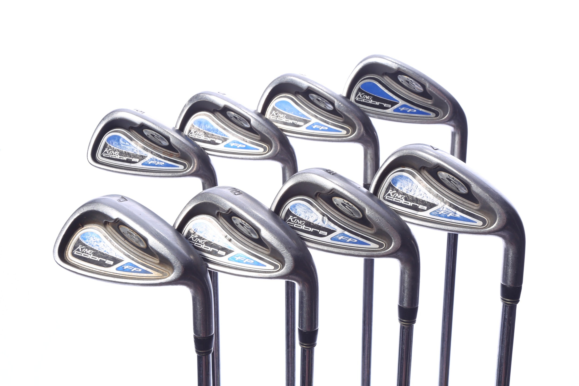 Used Cobra FP Iron Set - Right-Handed - 3-PW - Stiff Flex