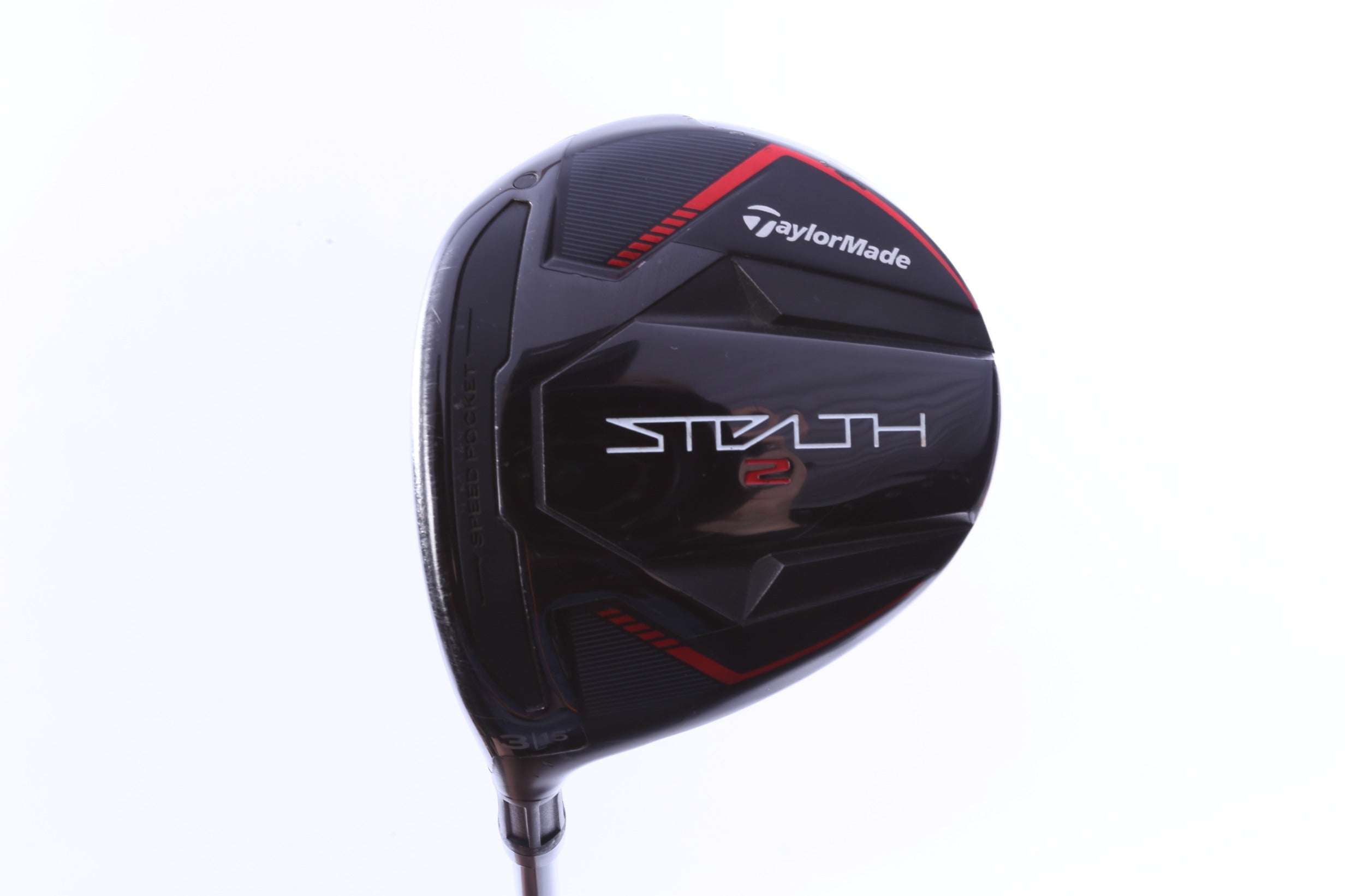 Used TaylorMade STEALTH 2 3-Wood - Left-Handed - 15 Degrees - Stiff Flex-Next Round