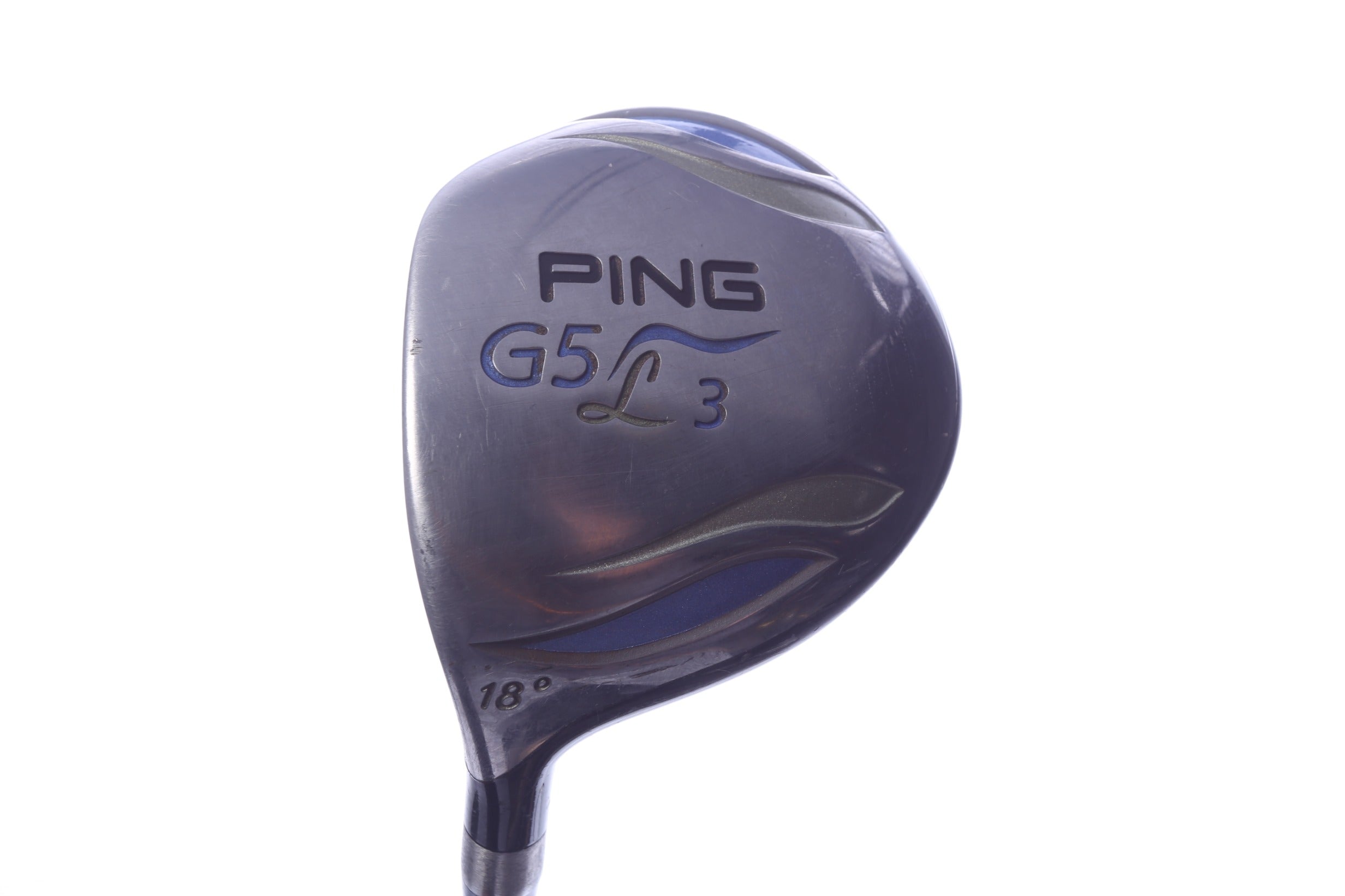 Used Ping G5 L 3-Wood - Left-Handed - 18 Degrees - Ladies Flex-Next Round