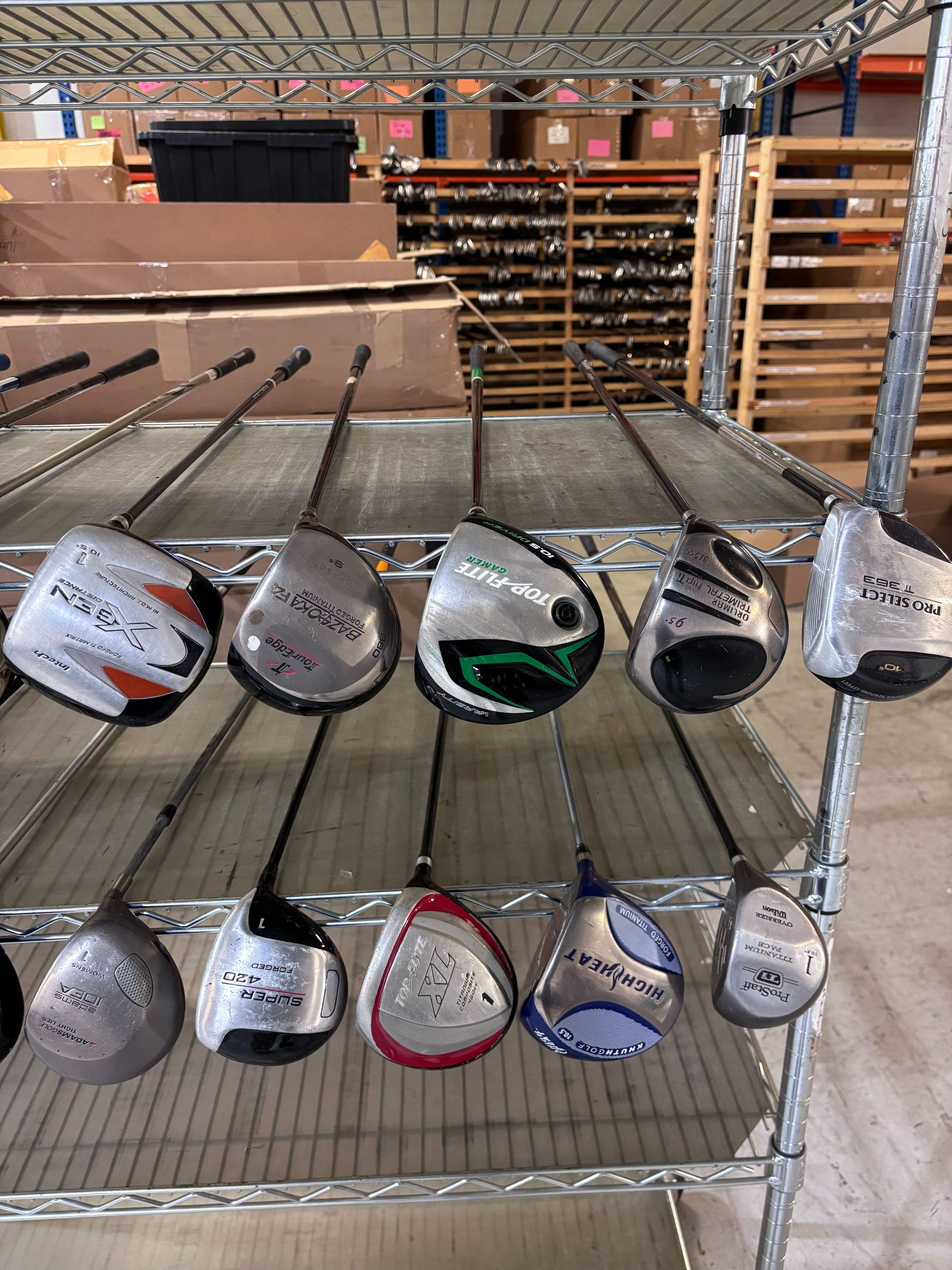 Wholesale Lot 20 Golf Clubs - Assorted Drivers-Next Round