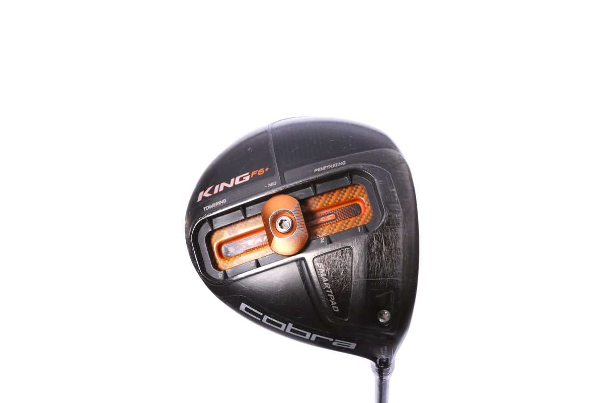 Used Cobra King F6+ Driver - 10.5 Degrees - Seniors Flex Matrix Red Tie Q4 Red - Right-Handed