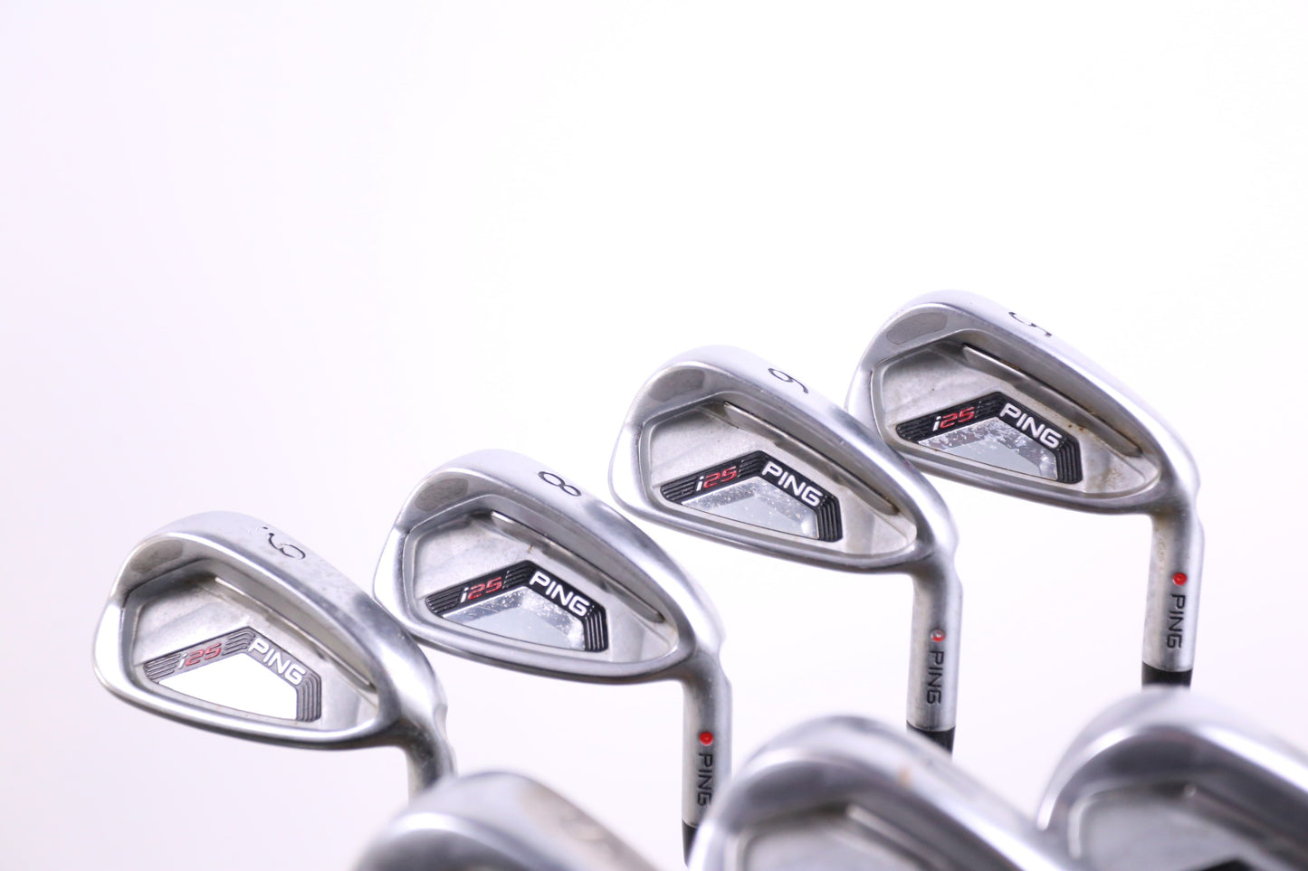 Used Ping i25 Iron Set - Right-Handed - 5-6, 8-SW - Regular Flex- Red Dot-Next Round