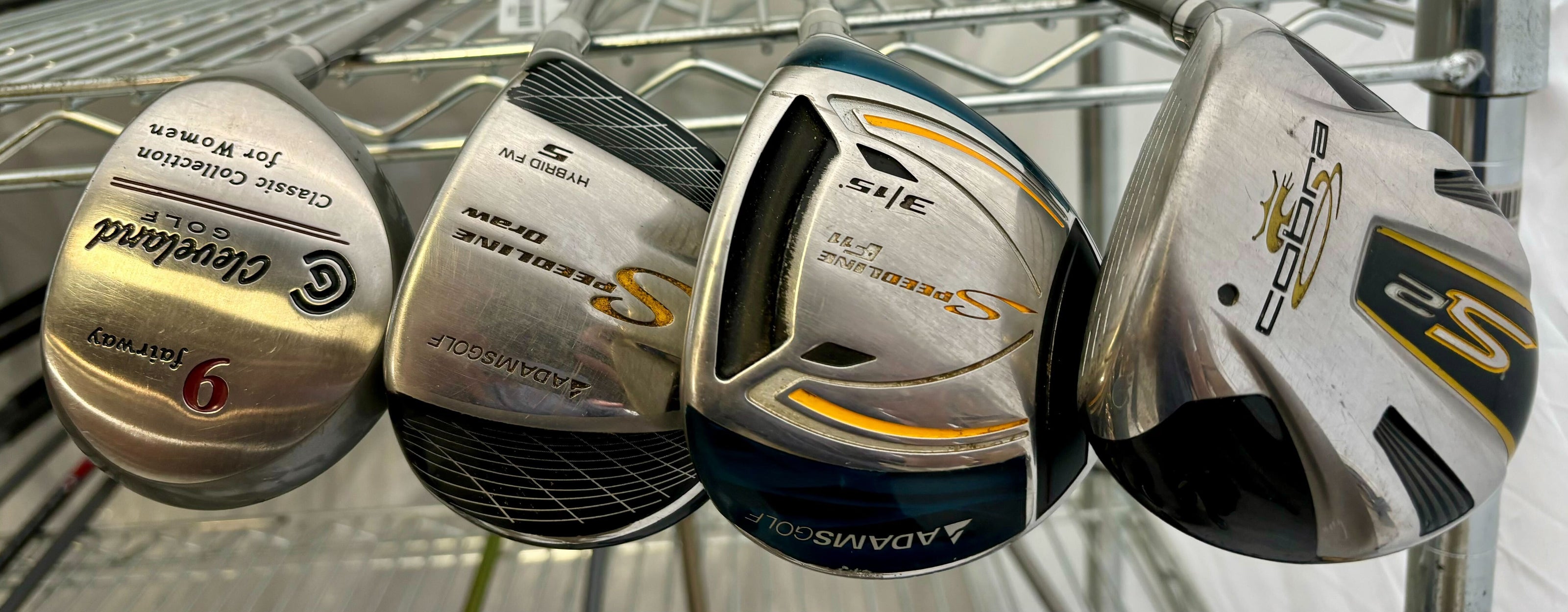 Wholesale Lot of 30 Golf Clubs - Assorted Fairway Woods-Next Round