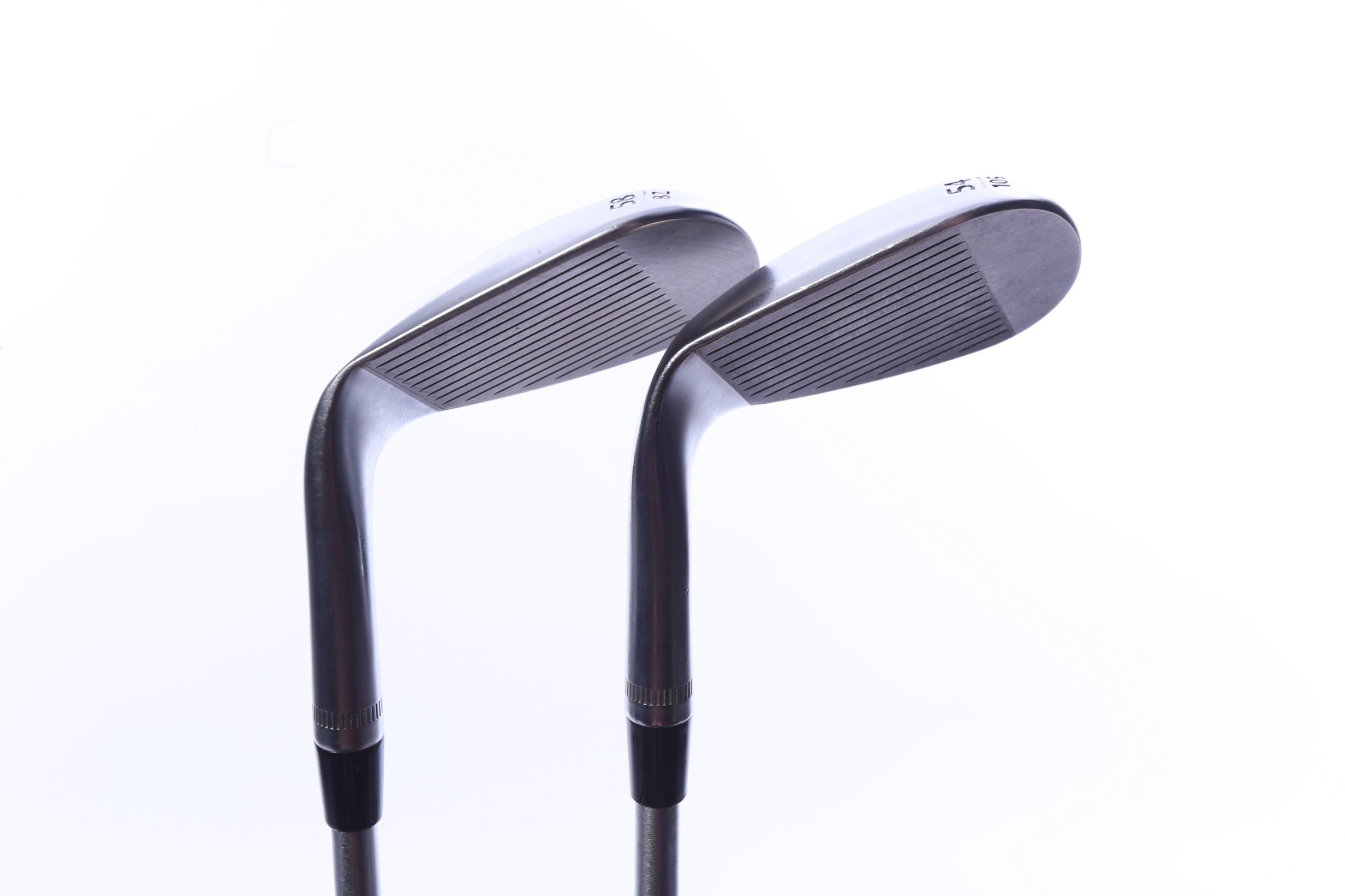 Used Callaway JAWS Raw Chrome Wedge Set - Right-Handed - 54*, 58* - Stiff Flex