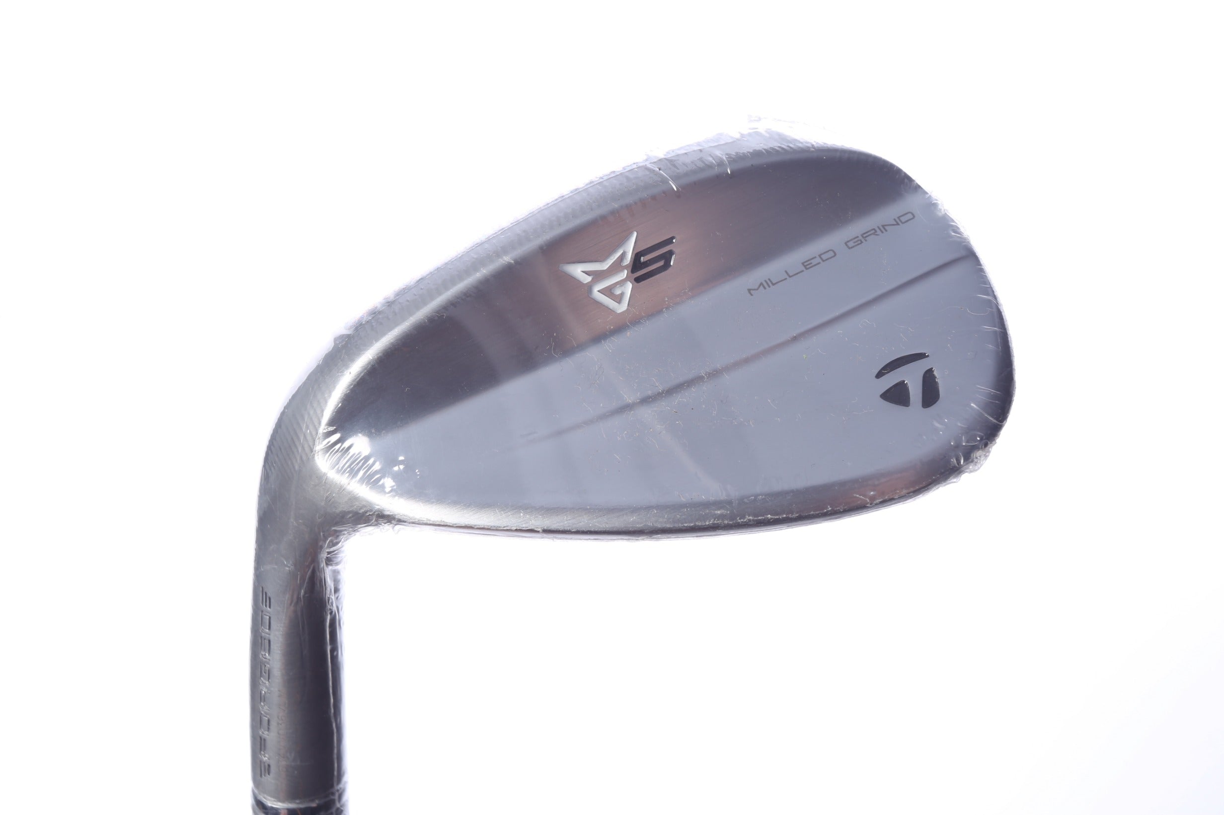 Used TaylorMade Milled Grind 5 Satin Chrome Sand Wedge - Left-Handed - 54 Degrees - Wedge Flex