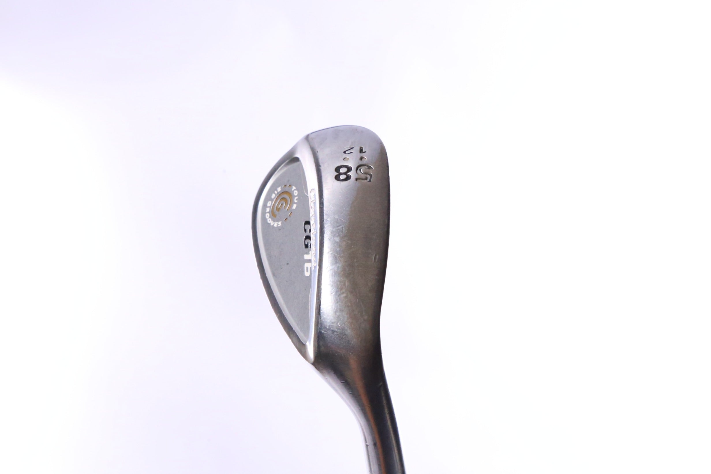 Used Cleveland CG16 Satin Chrome Lob Wedge - Right-Handed - 58 Degrees - Stiff Flex-Next Round