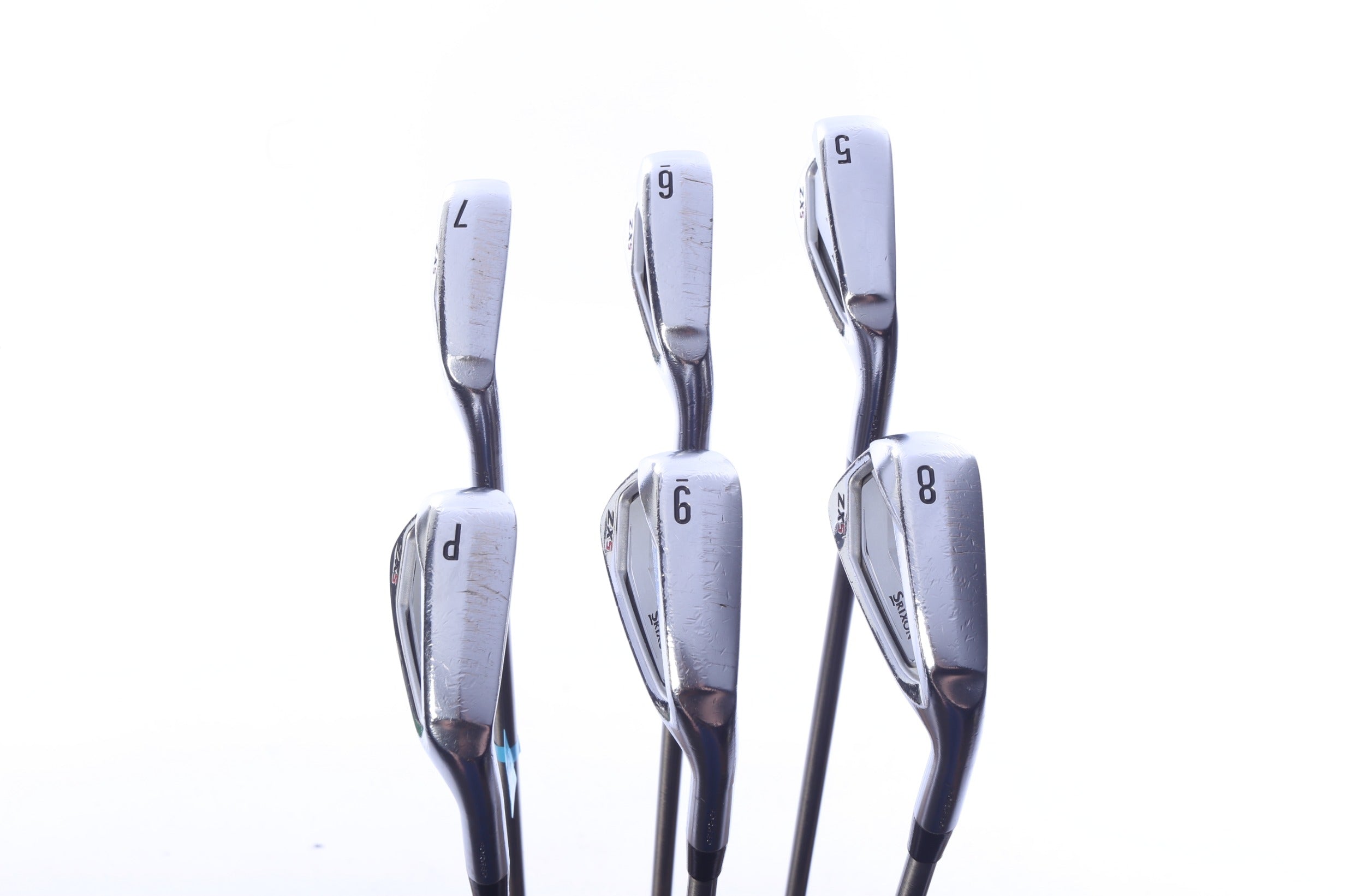 Used Srixon ZX5 Iron Set - Right-Handed - 5-PW - Stiff Flex