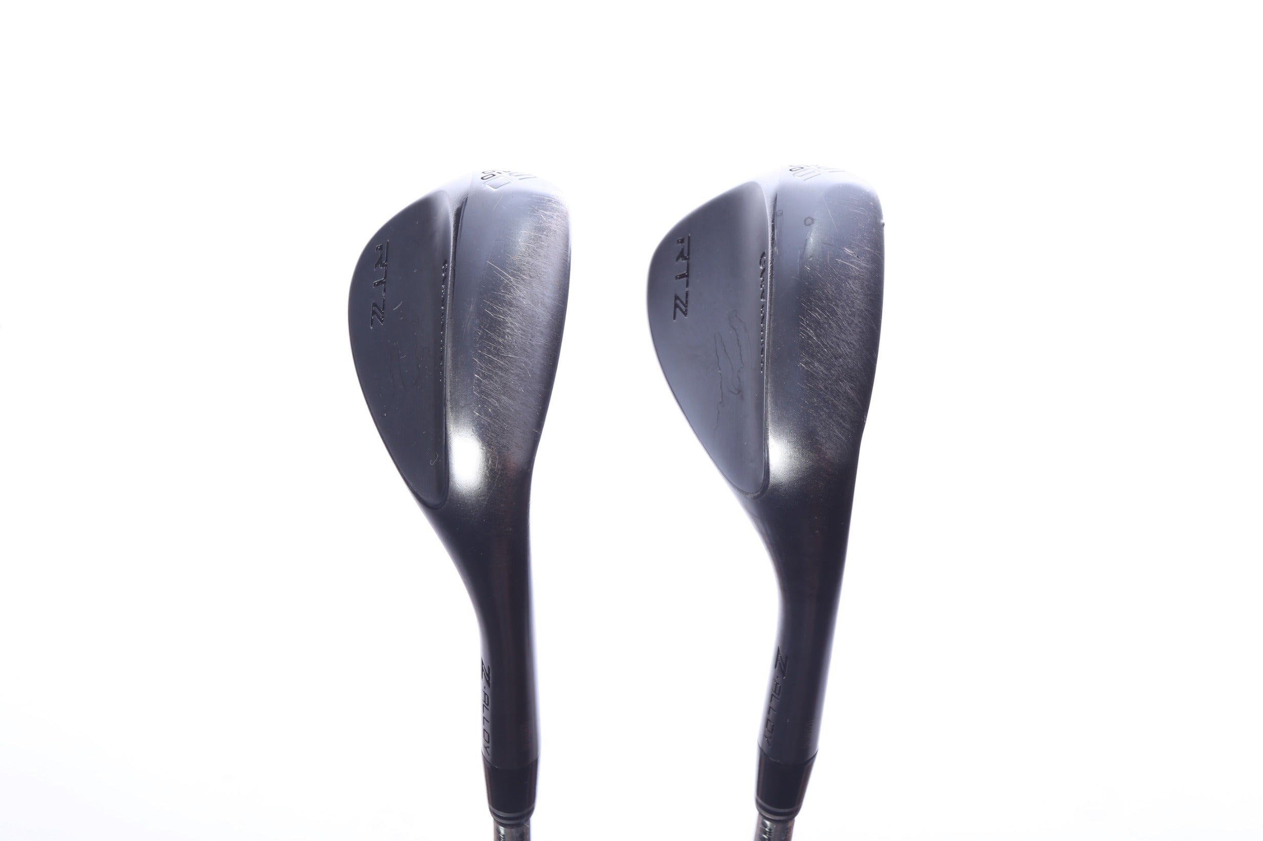 Used Cleveland RTZ Black Satin Wedge Set - Right-Handed - 56*, 60* - Wedge Flex-Next Round