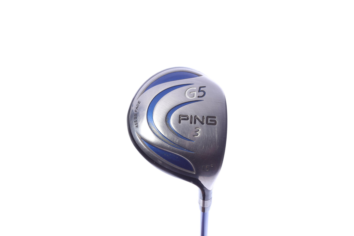 Used Ping G5 3-Wood - Right-Handed - 15 Degrees - Extra Stiff Flex