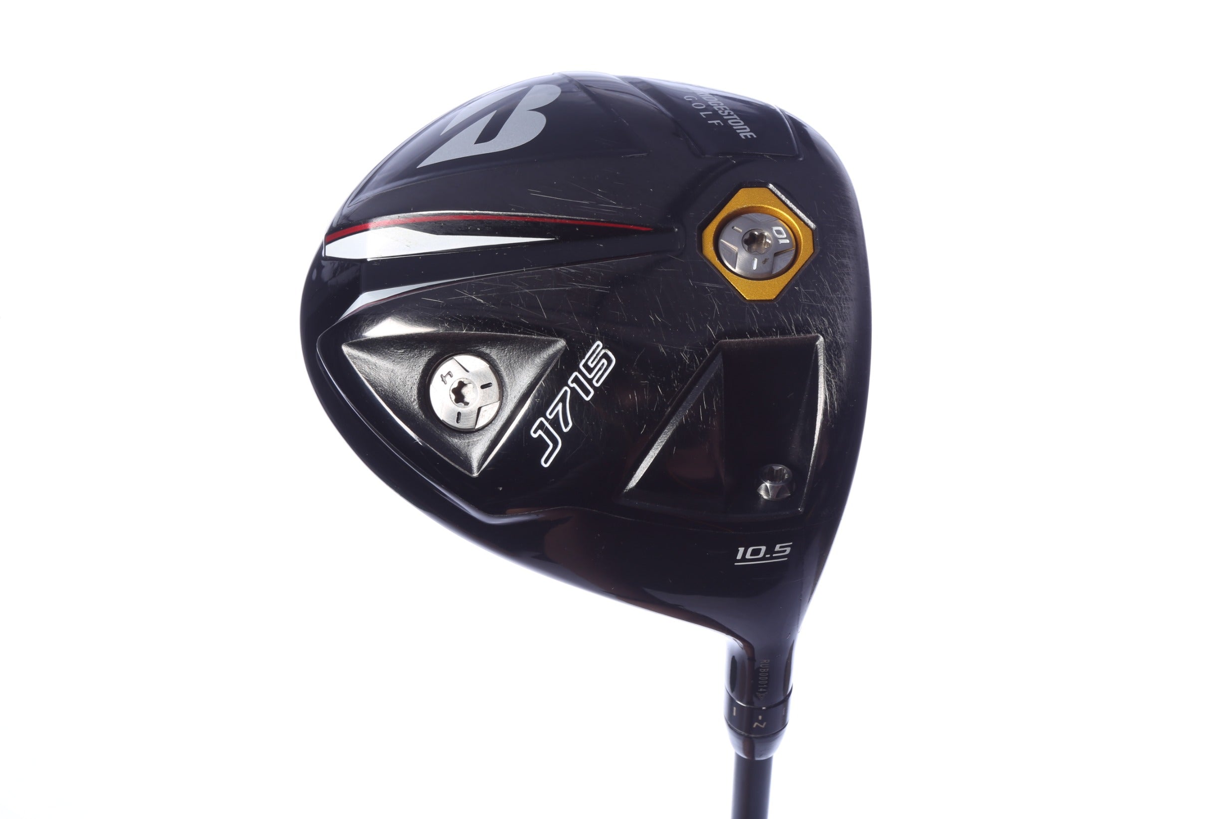 Used Bridgestone J715 Driver - 10.5 Degrees - Extra Stiff Flex Mitsubishi Diamana - Right-Handed