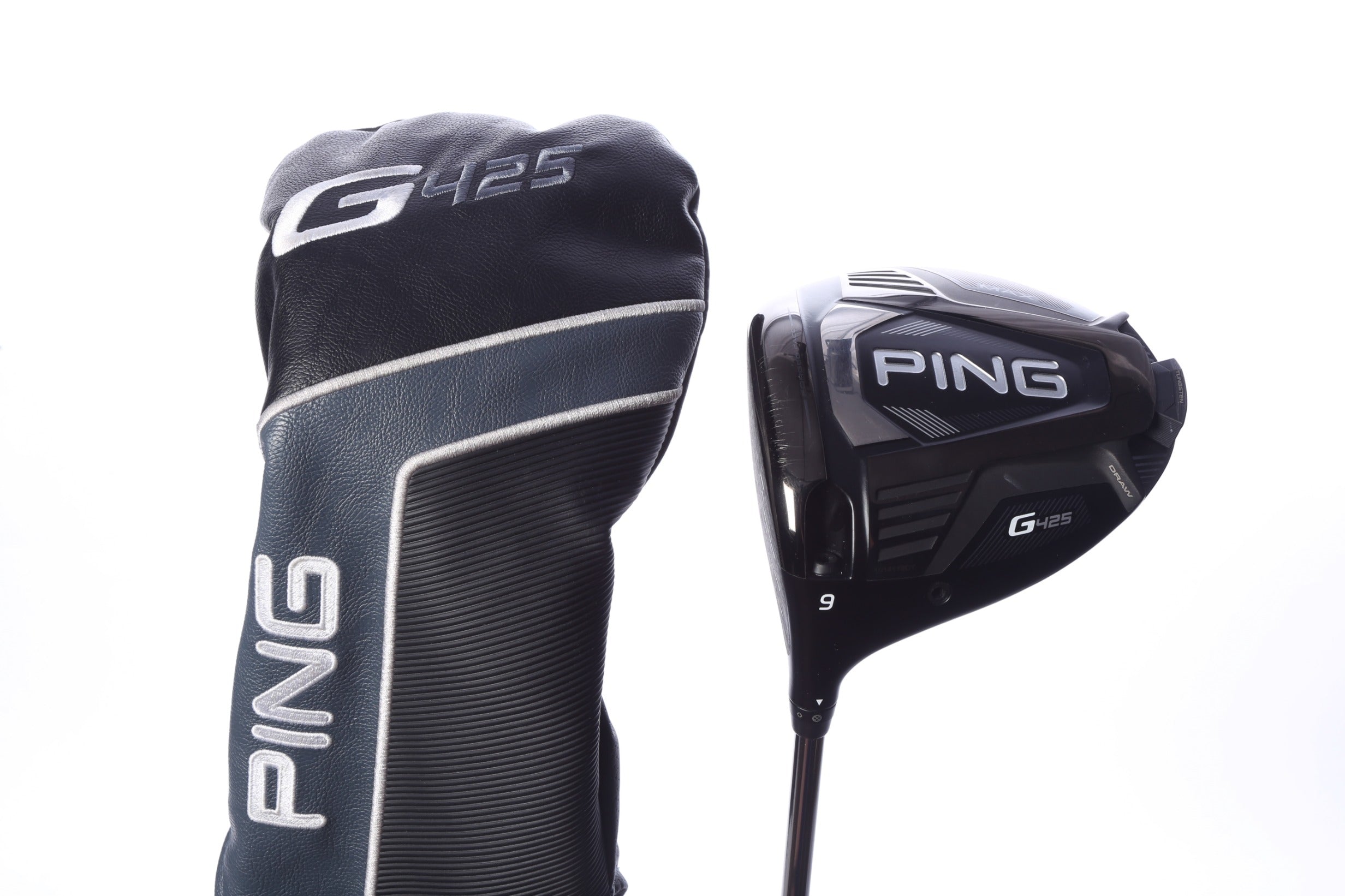 Used Ping G425 MAX Driver - 9 Degrees - Stiff Flex Ping TOUR Chrome - Left-Handed