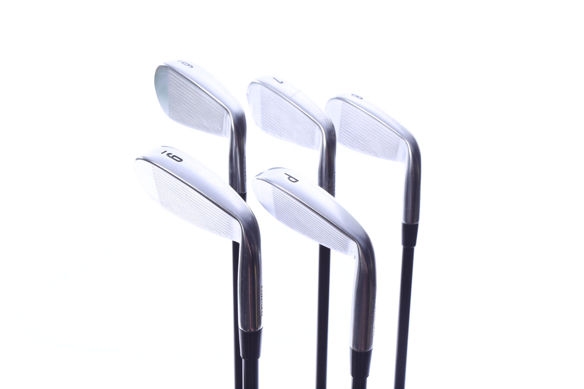 Used Callaway Apex DCB Iron Set - Left-Handed - 6-PW - Seniors Flex