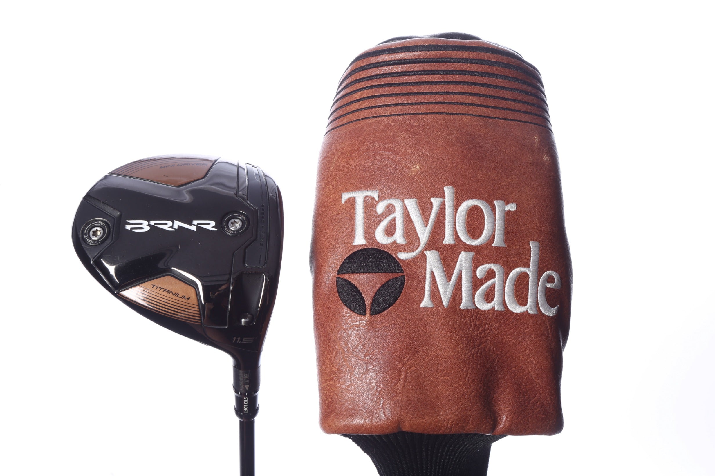 Used TaylorMade BRNR Mini Driver - 11.5 Degrees - Stiff Flex Mitsubishi Tensei Blue AV Series - Right-Handed