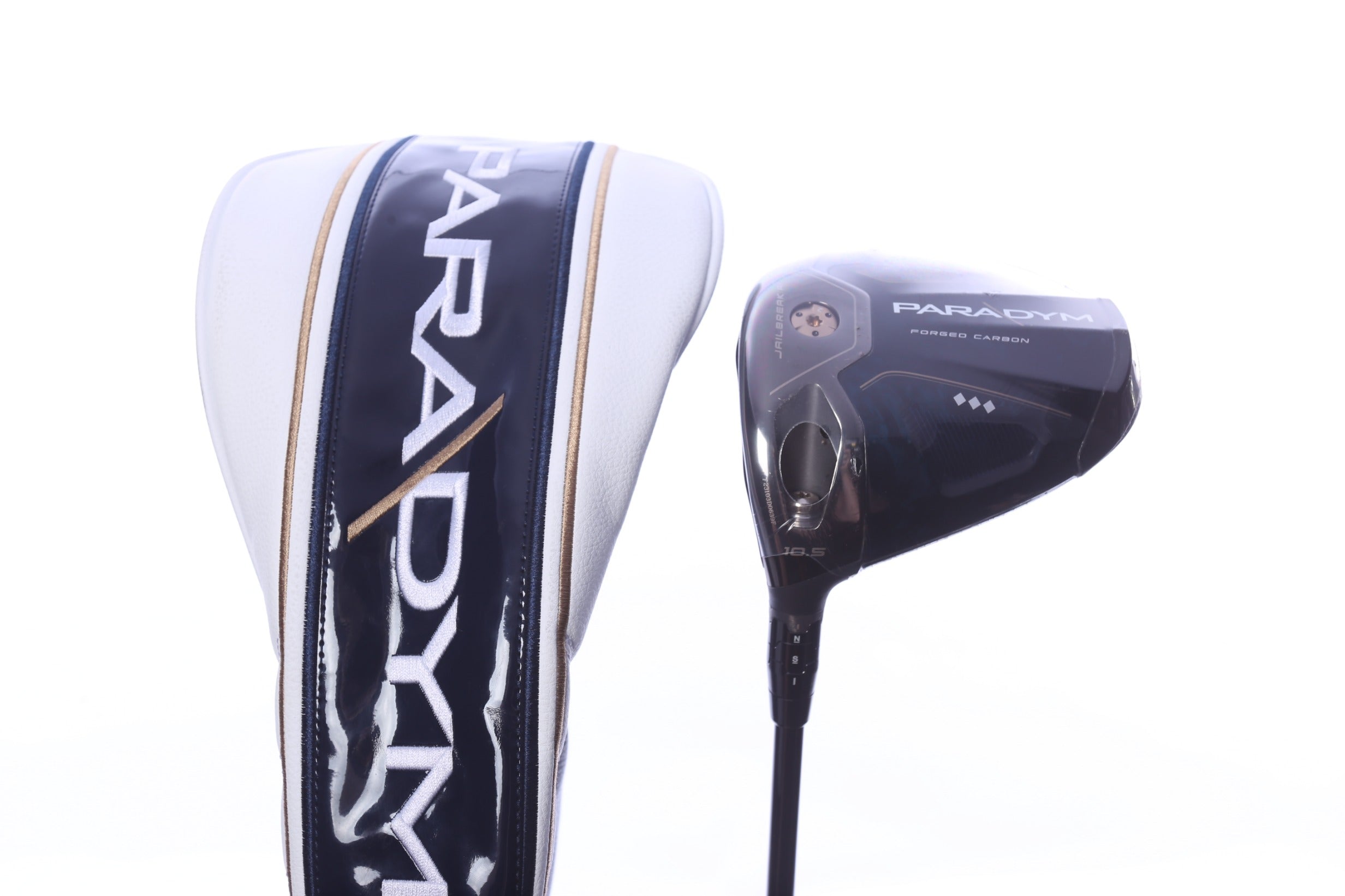 Callaway Paradym Ai Smoke Triple Diamond Driver - 10.5 Degrees - Extra Stiff Plus Flex LA Golf Gold Series - Left-Handed