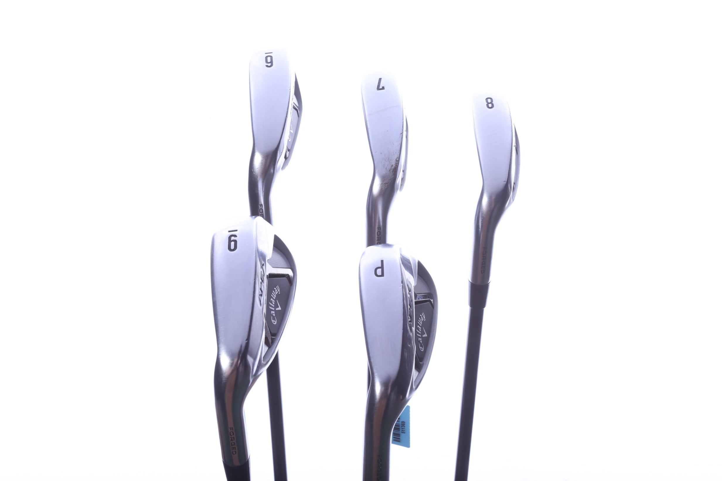 Used Callaway Apex DCB Iron Set - Left-Handed - 6-PW - Seniors Flex-Next Round