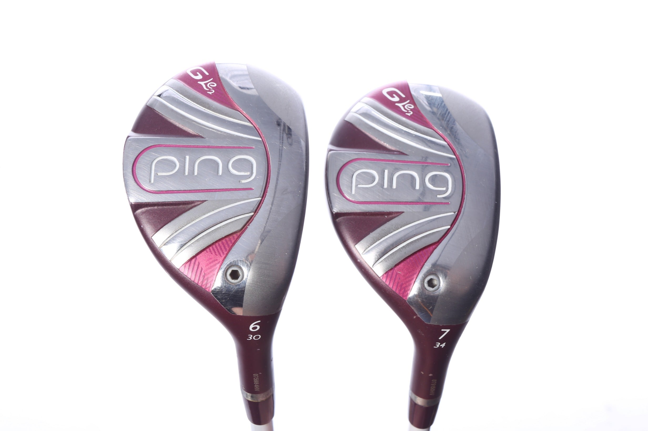 Used Ping G LE 2 Hybrid Set - Right-Handed - 6H, 7H - Ladies Flex