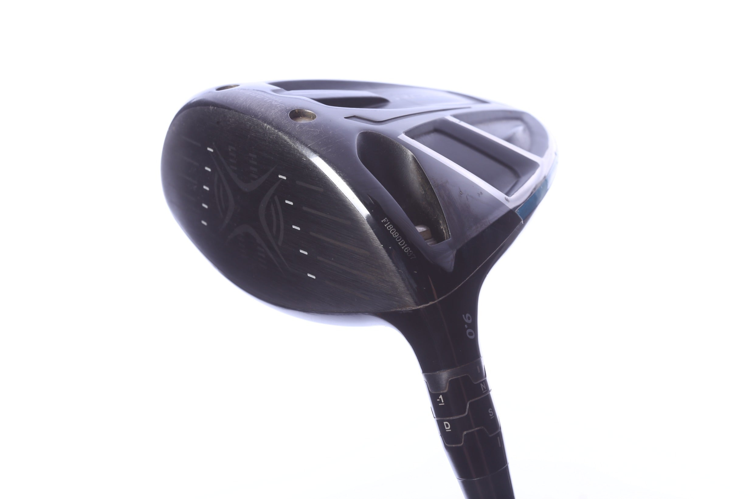 Used Callaway Rogue Driver - 9 Degrees - Stiff Flex Aldila Synergy - Left-Handed