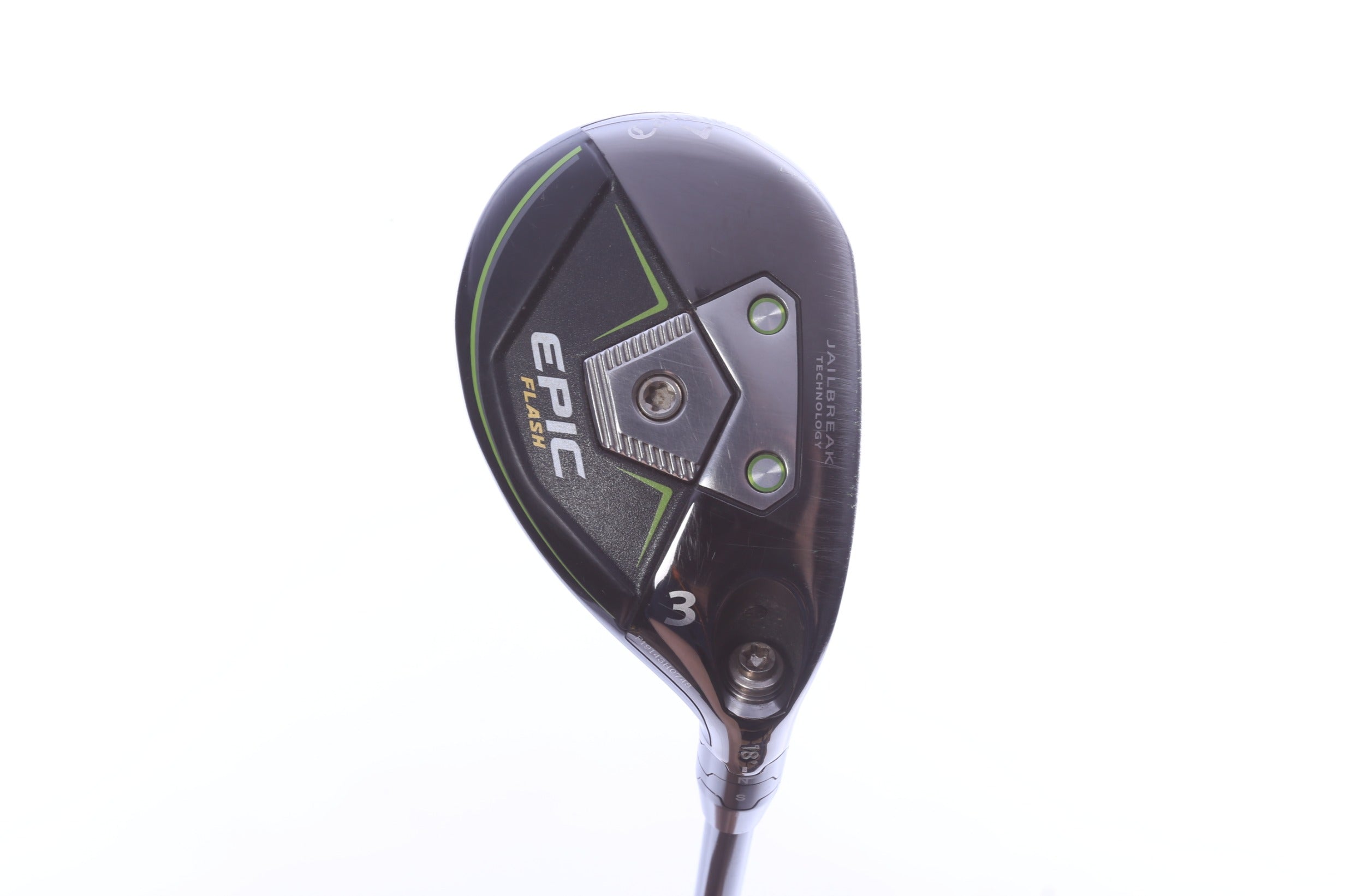 Used Callaway Epic Flash 3H Hybrid - Right-Handed - 18 Degrees - Stiff Flex-Next Round