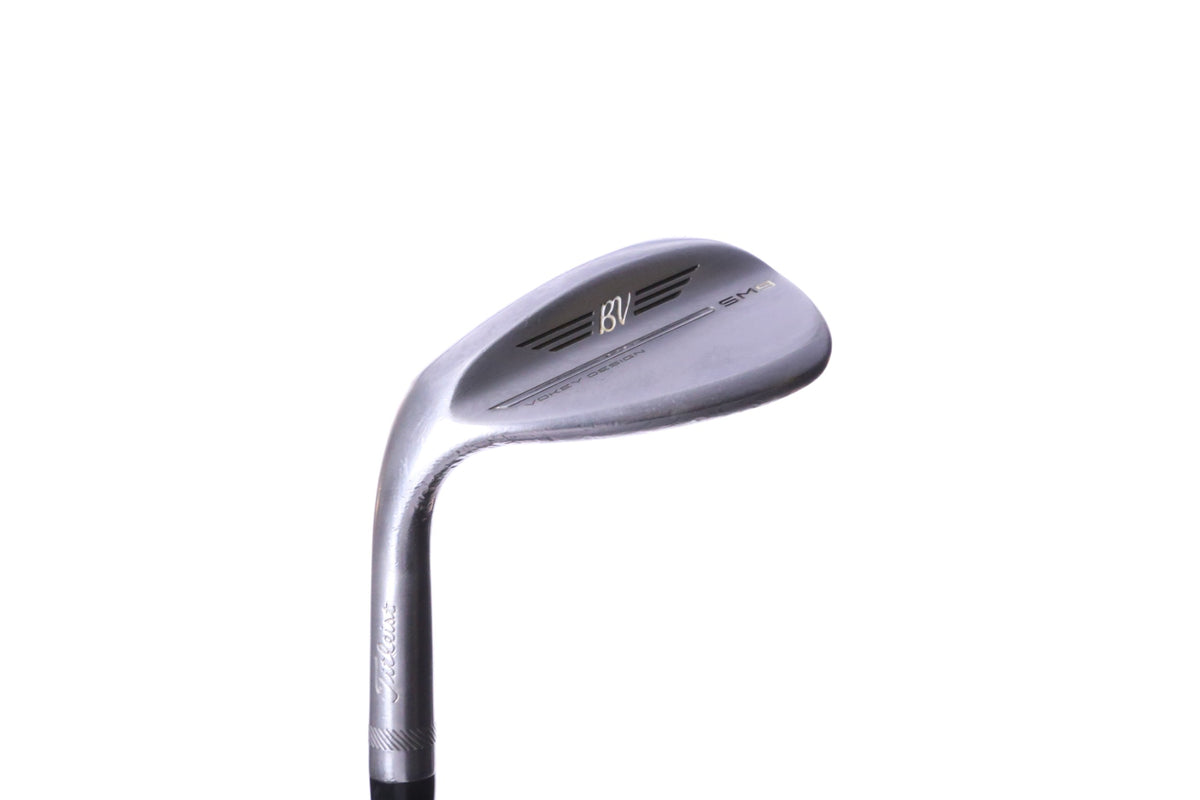 Used Titleist Vokey SM9 Tour Chrome Lob Wedge - Left-Handed - 60 Degrees - Stiff Flex