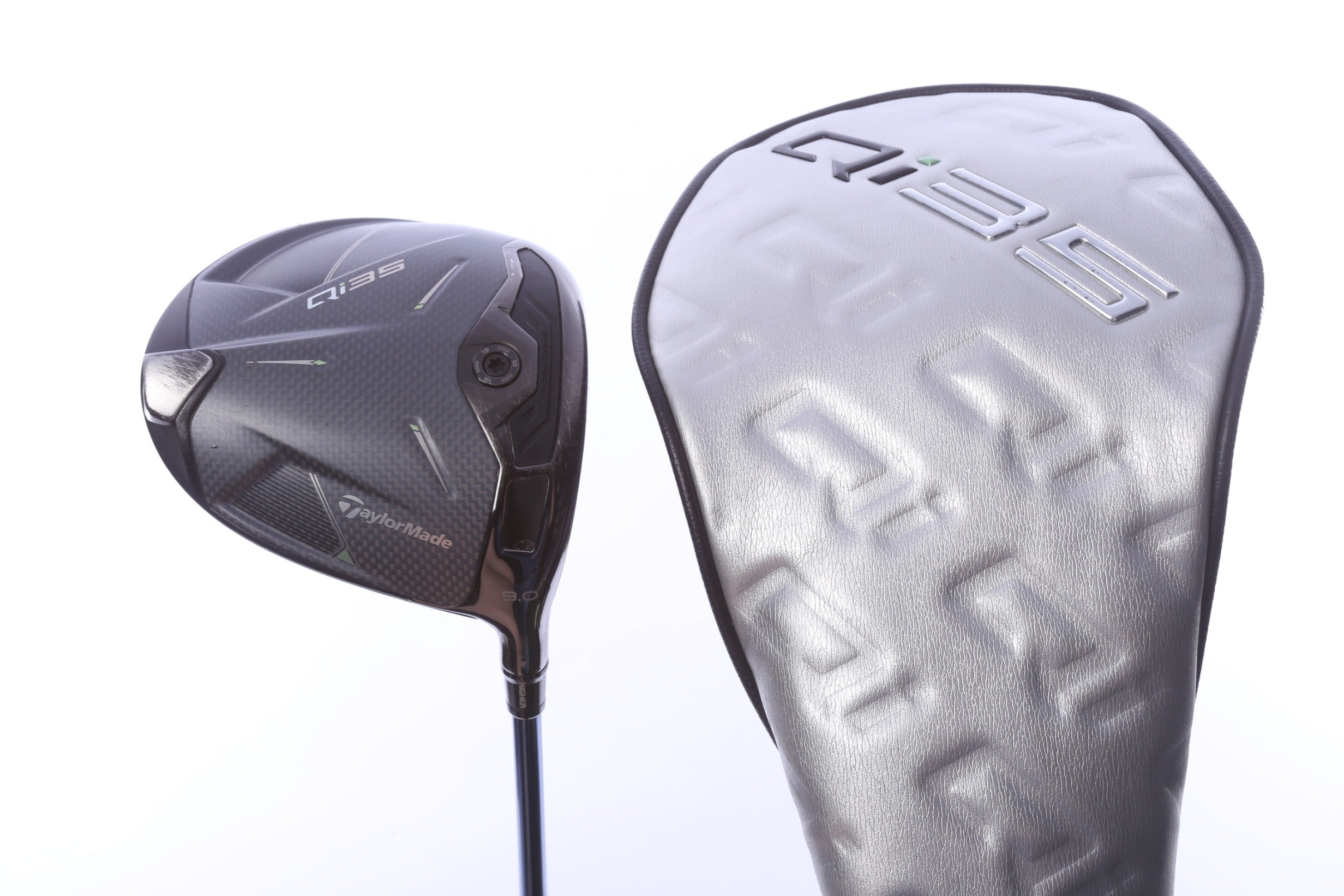 Used TaylorMade Qi35 Driver - 9 Degrees - Stiff Flex Aldila SYNERGY Blue 50 - Right-Handed-Next Round