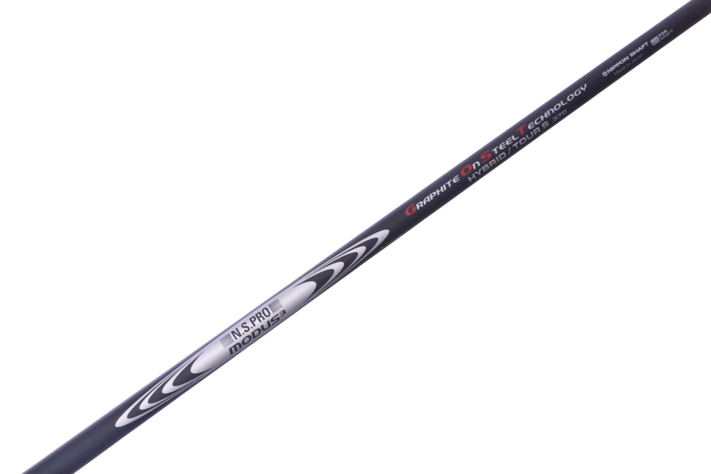 Used Nippon N.S. Pro Modus3 Tour Hybrid Shaft Stiff Flex Steel and Graphite - 39.5 in - TaylorMade M Adapter