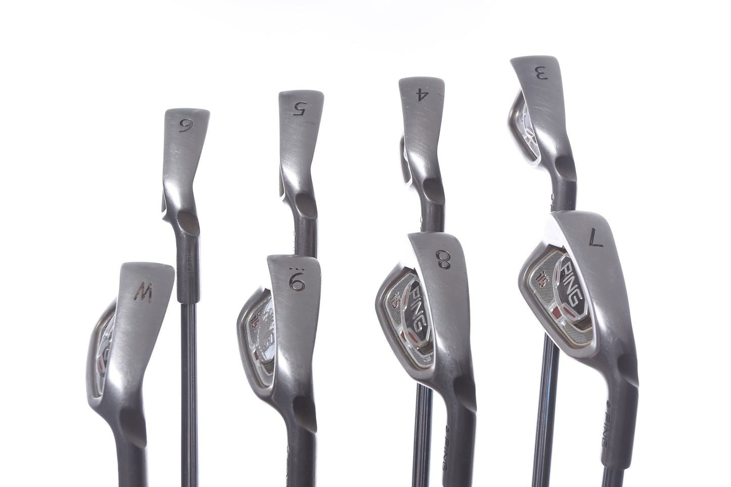 Used Ping i15 Iron Set - Right-Handed - 3-PW - Stiff Flex- Black Dot-Next Round
