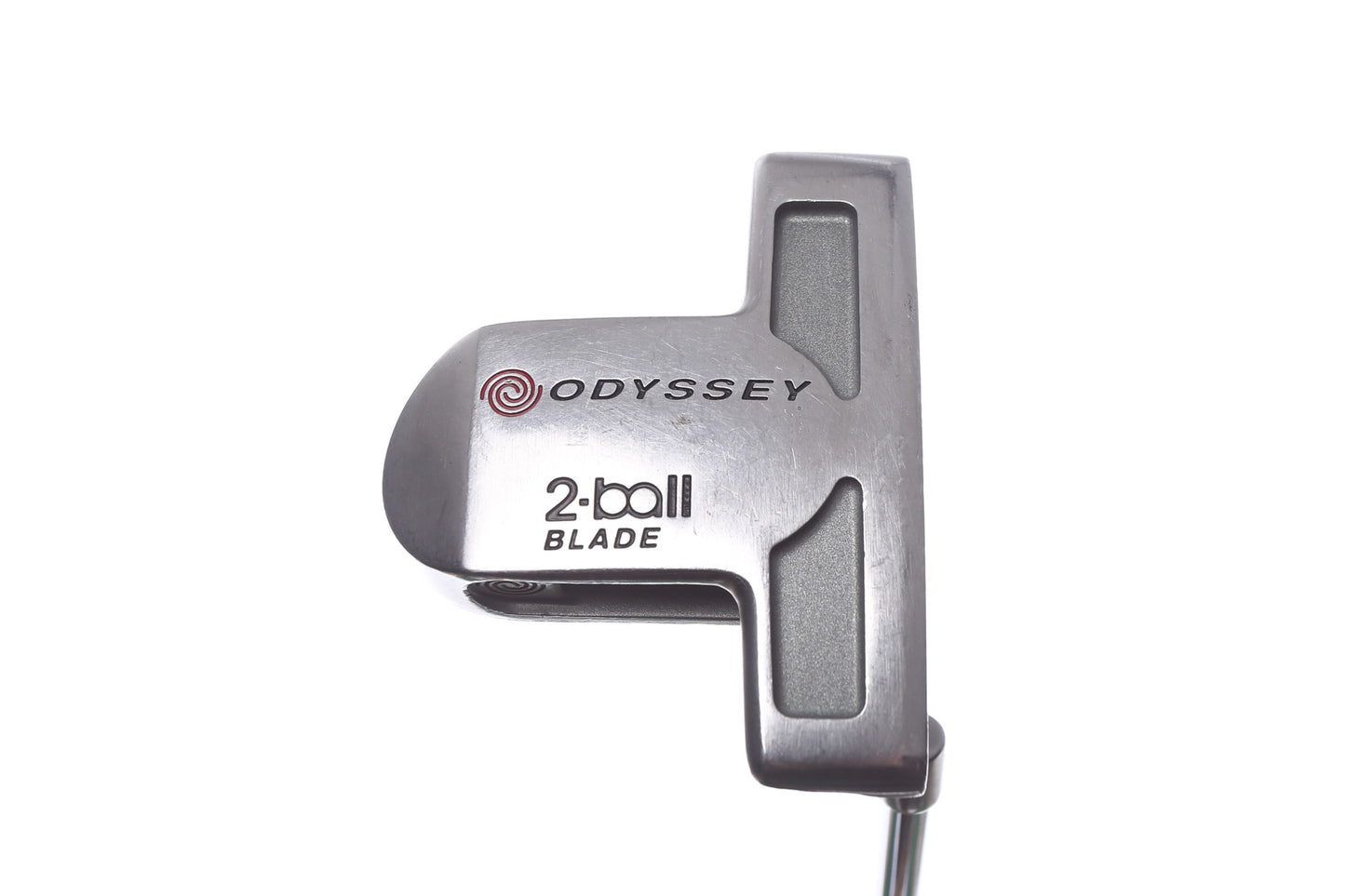 Used Odyssey White Hot 2-Ball Blade Putter - Right-Handed - 35 in - Mallet-Next Round