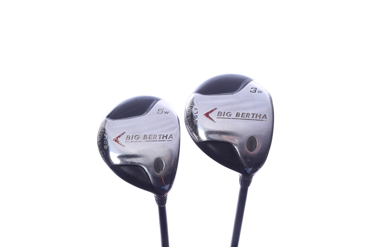 Used Callaway Big Bertha 2007 Wood Set - Right-Handed - 3W, 5W - Regular Flex-Next Round